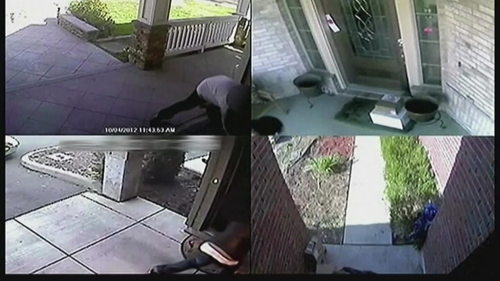 A porch pirate snagged a package right off the doorstep of a Phoenix home. An Xbox was inside.