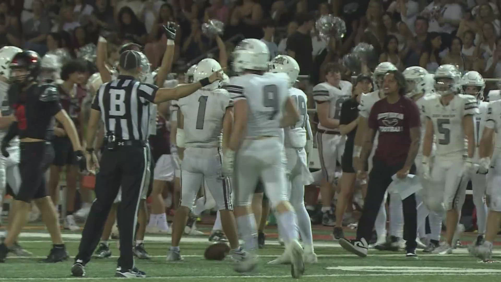 12Sports journalist Jake Garcia has the highlights from Desert Mountain's win and show us how Chaparall honored the life of a former Firebird.