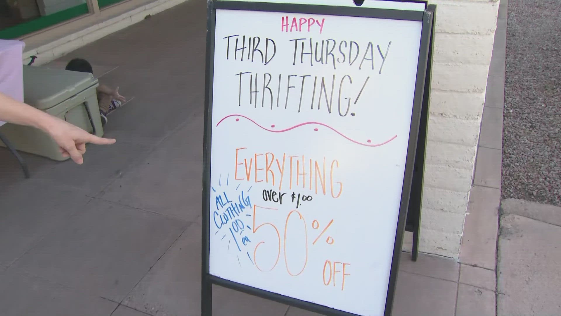This Valley thrift shop is showcasing their goods while also holding special sales to help others get back on their feet.