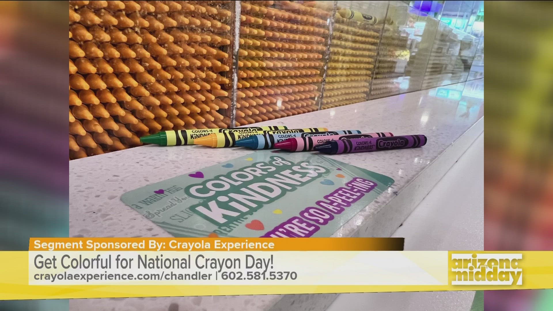 Crayola is celebrating National Crayon Day!