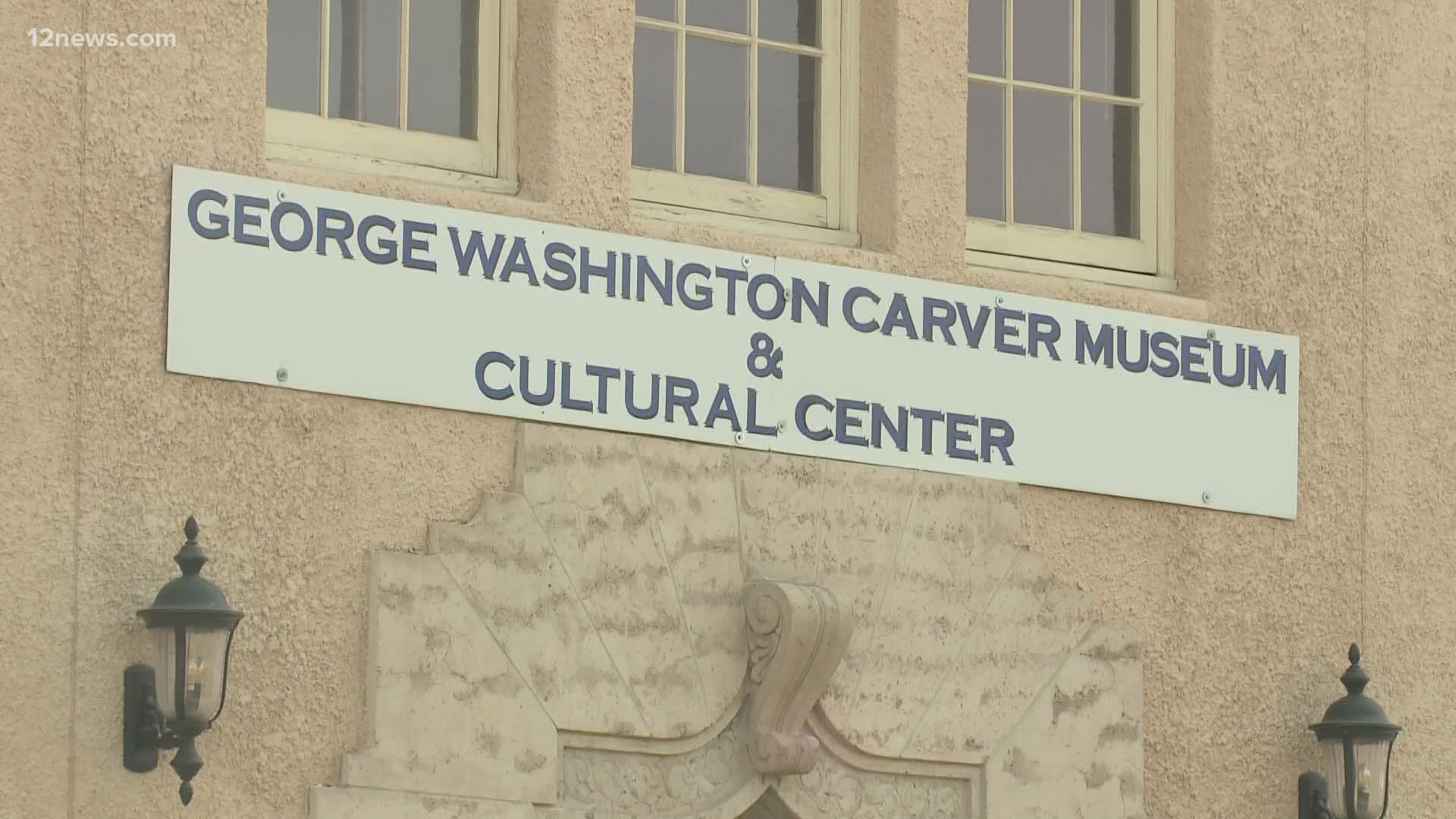 Two swastikas were spray-painted onto the entrance of the Washington Carver Museum and Cultural Center in Phoenix.