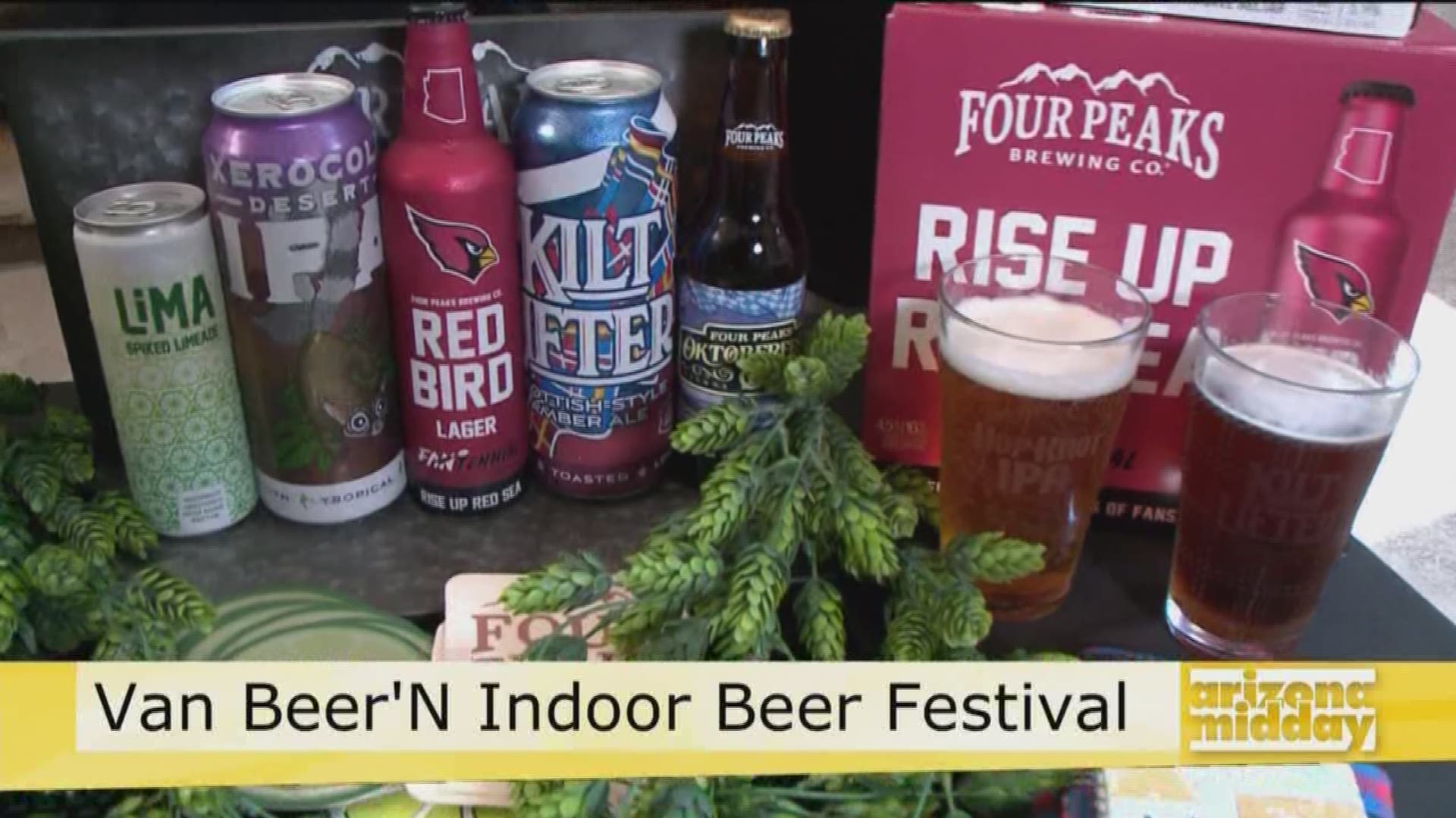 Jessica Hill from The Van Buren is giving us the scoop on the Van Beer 'N Indoor Beer Festival happening this weekend