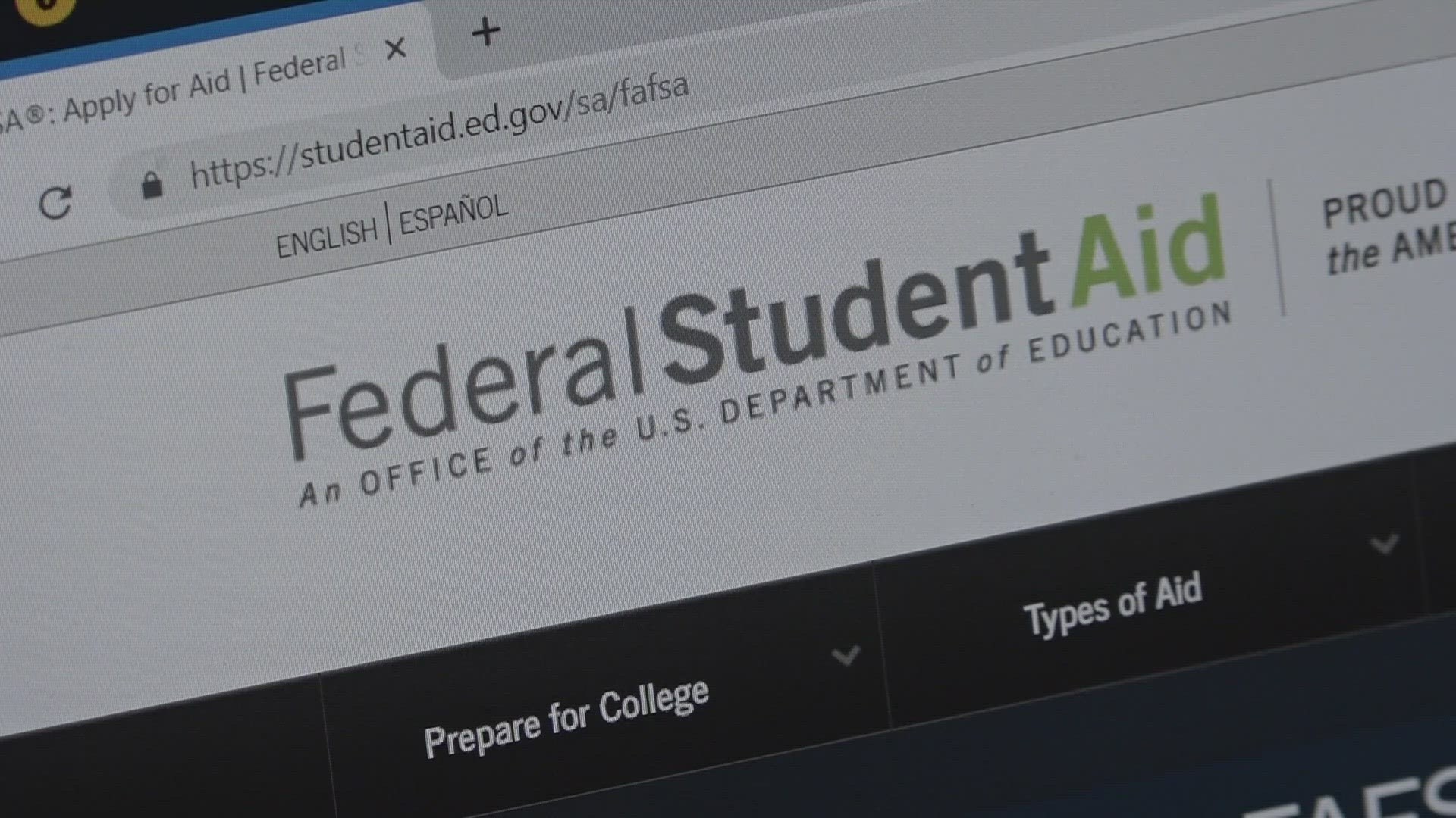 Millions of American families and college students are in a waiting game with the federal government over financial aid.