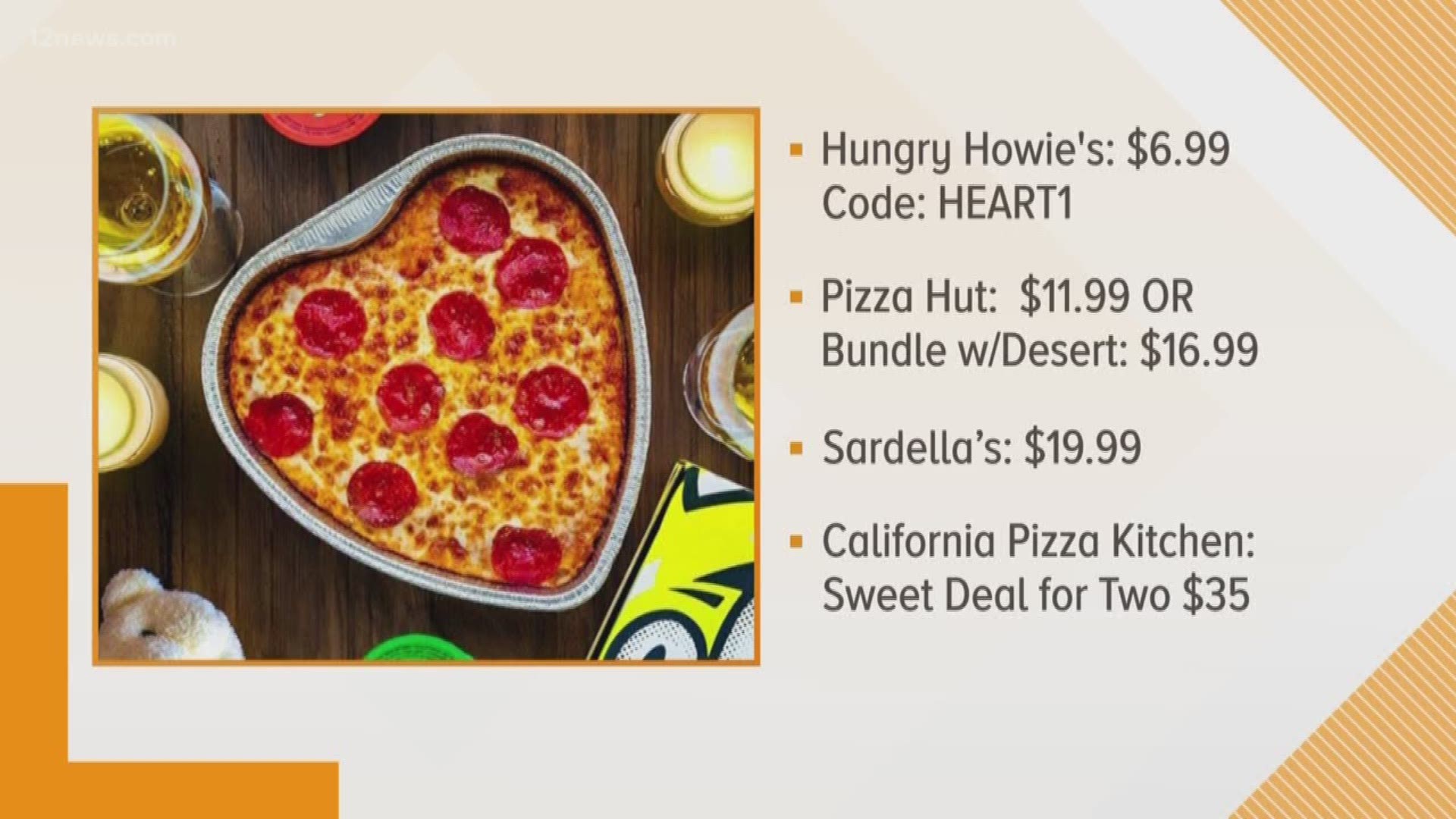 Heart-Shaped Pizzas Return To Papa John's On February 10, 2020