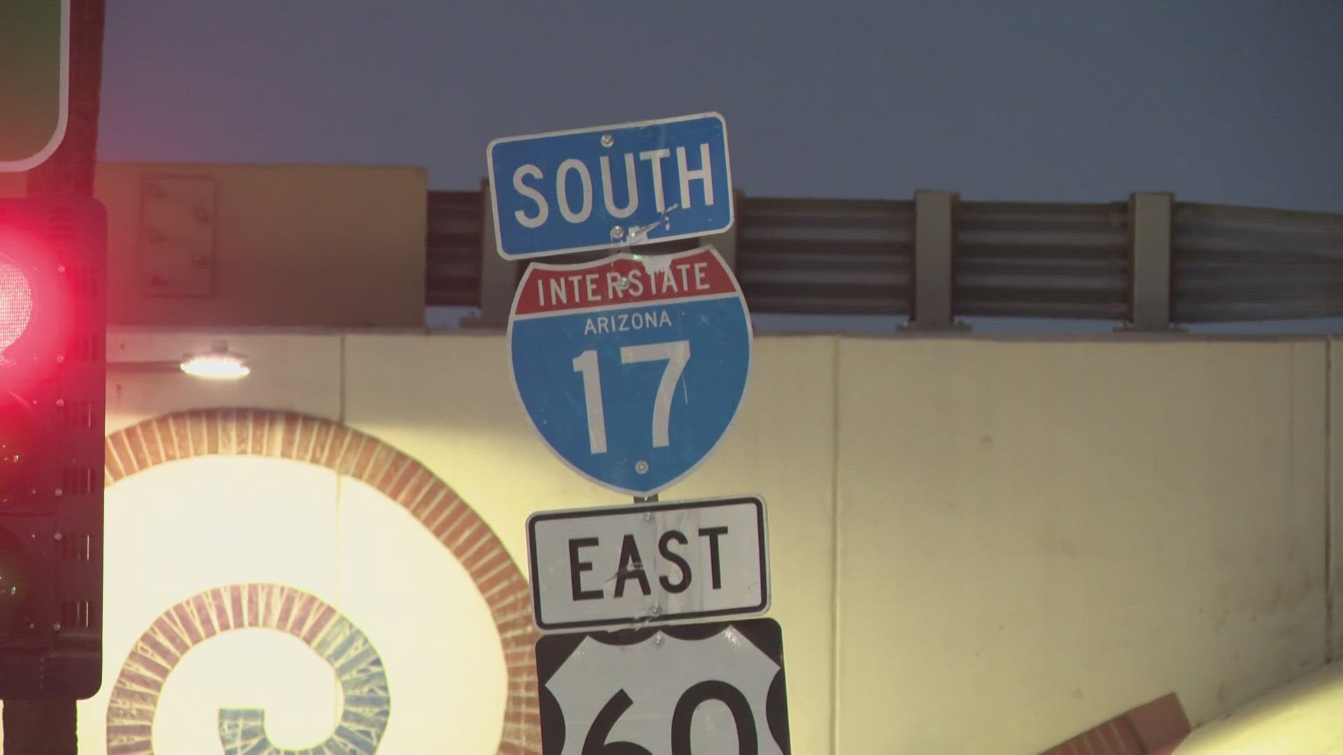 A driver who saw a motorcycle rider shooting another motorcycle rider after a crash ran over and killed the shooter, according to officials with the Phoenix PD.