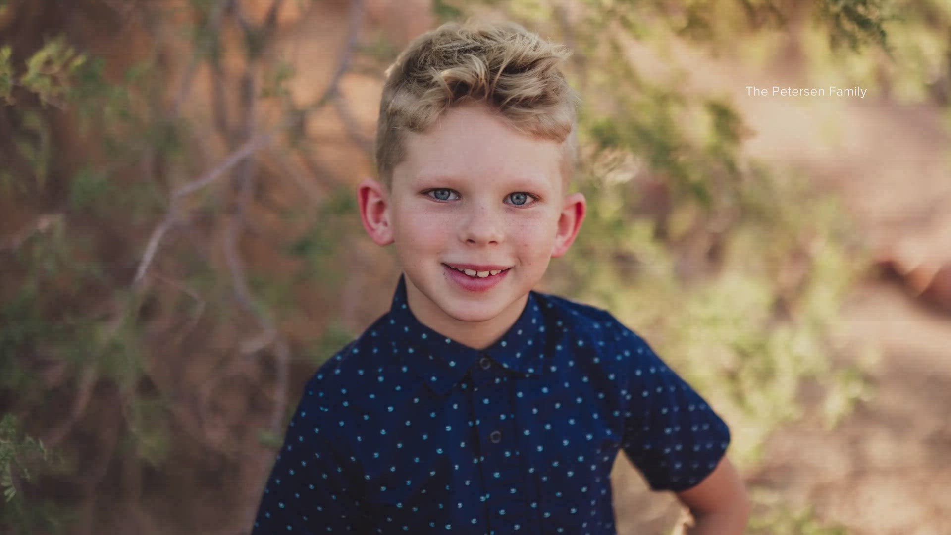 9-year-old Ilai Petersen and his father, Aaron, were identified as the victims of a deadly crash Saturday morning. Ilai was killed, Aaron was hurt, but will be okay.