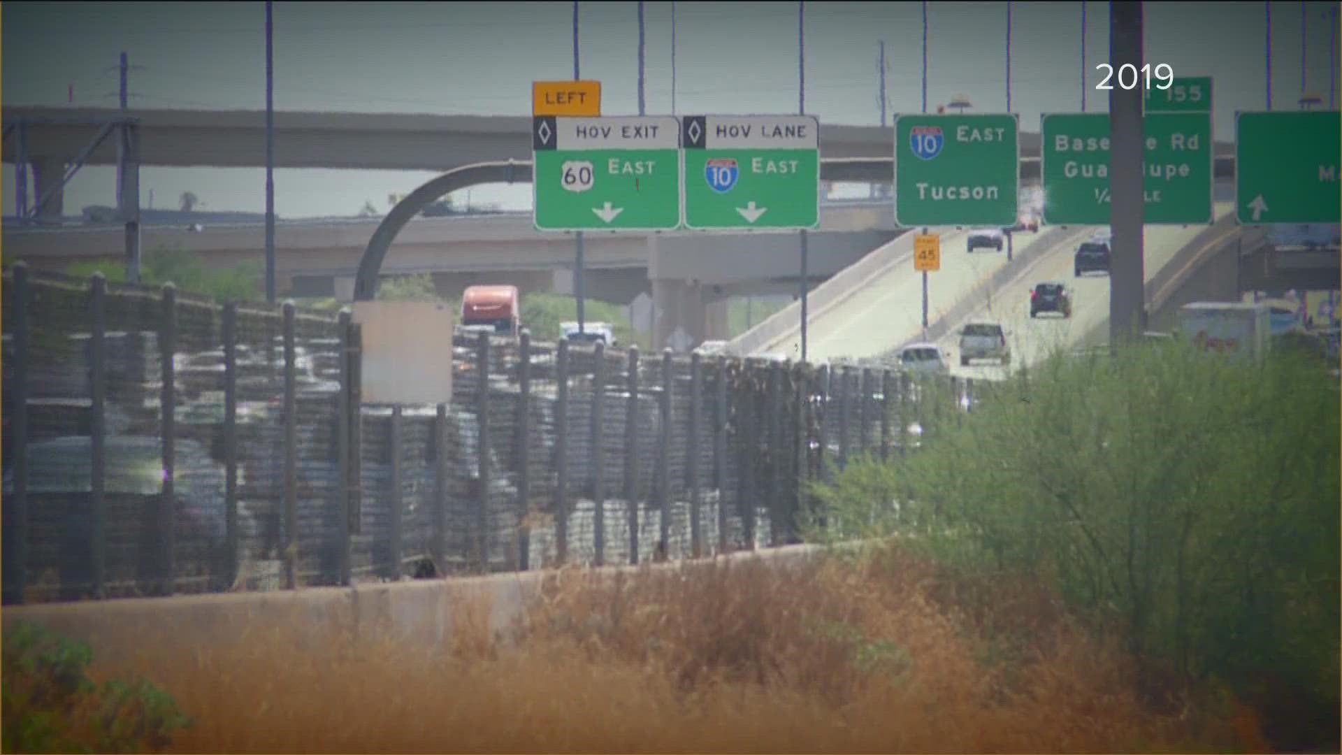 Phase Two of the I-10 Broadway Curve improvement project has begun. Tram Mai has the details on the project's progress.