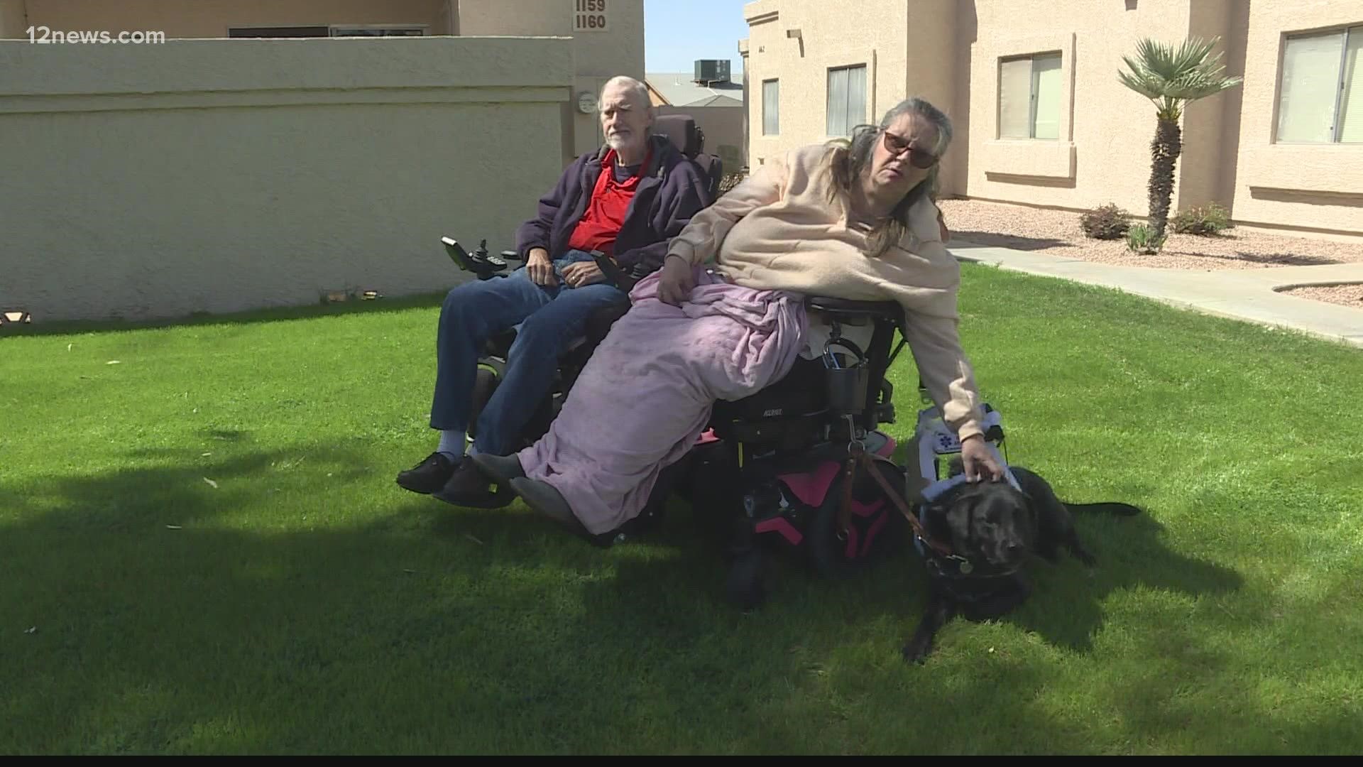 With skyrocketing housing prices, more and more buyers and renters are feeling pushed out of the market. One disabled Valley couple fears homelessness.