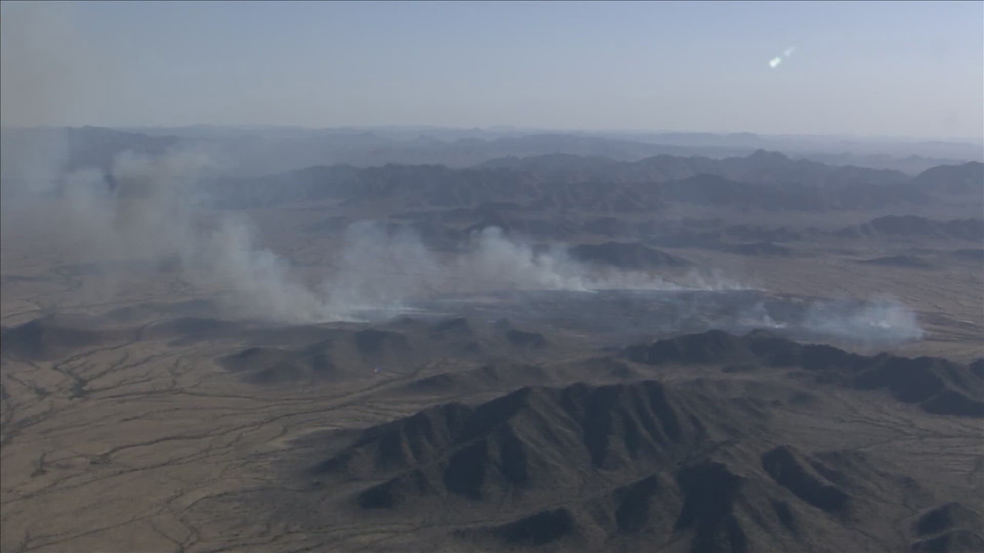 'Flying Bucket Fire' in Arizona grows to 1,000 acres | 12news.com