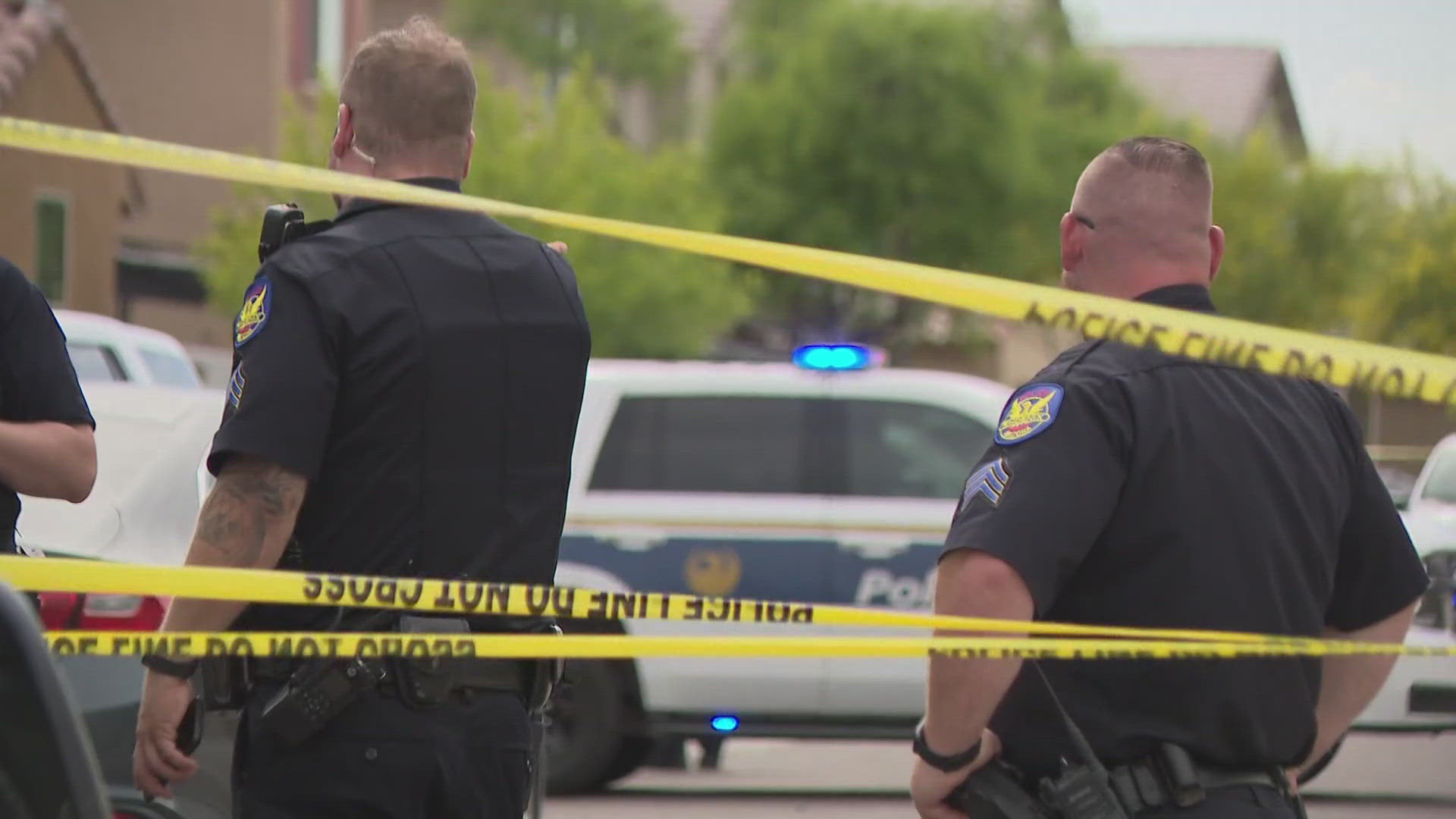 The fatal shooting was reported Friday afternoon near 99th Avenue and Lower Buckeye Road.