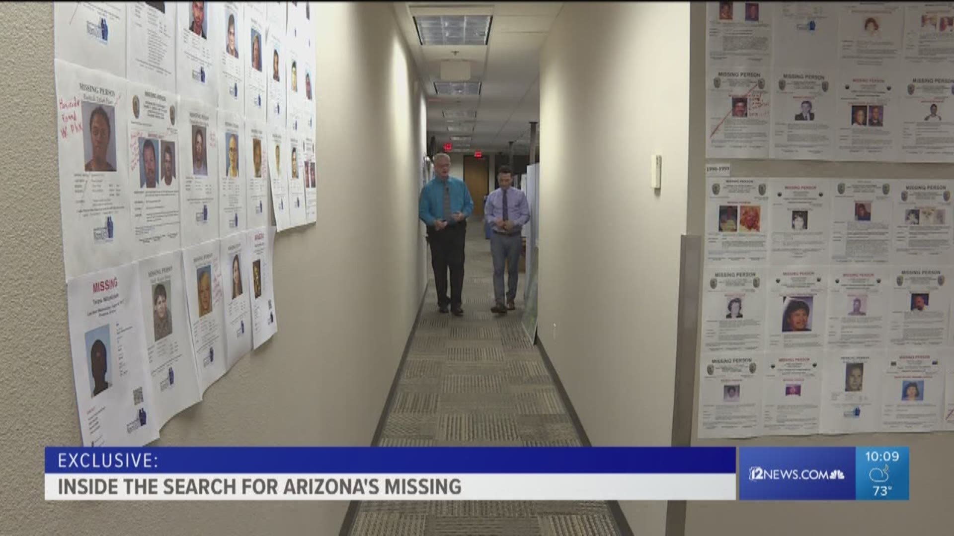 Team 12's Adam Bagni takes us inside the Phoenix Police Department's missing persons unit.
