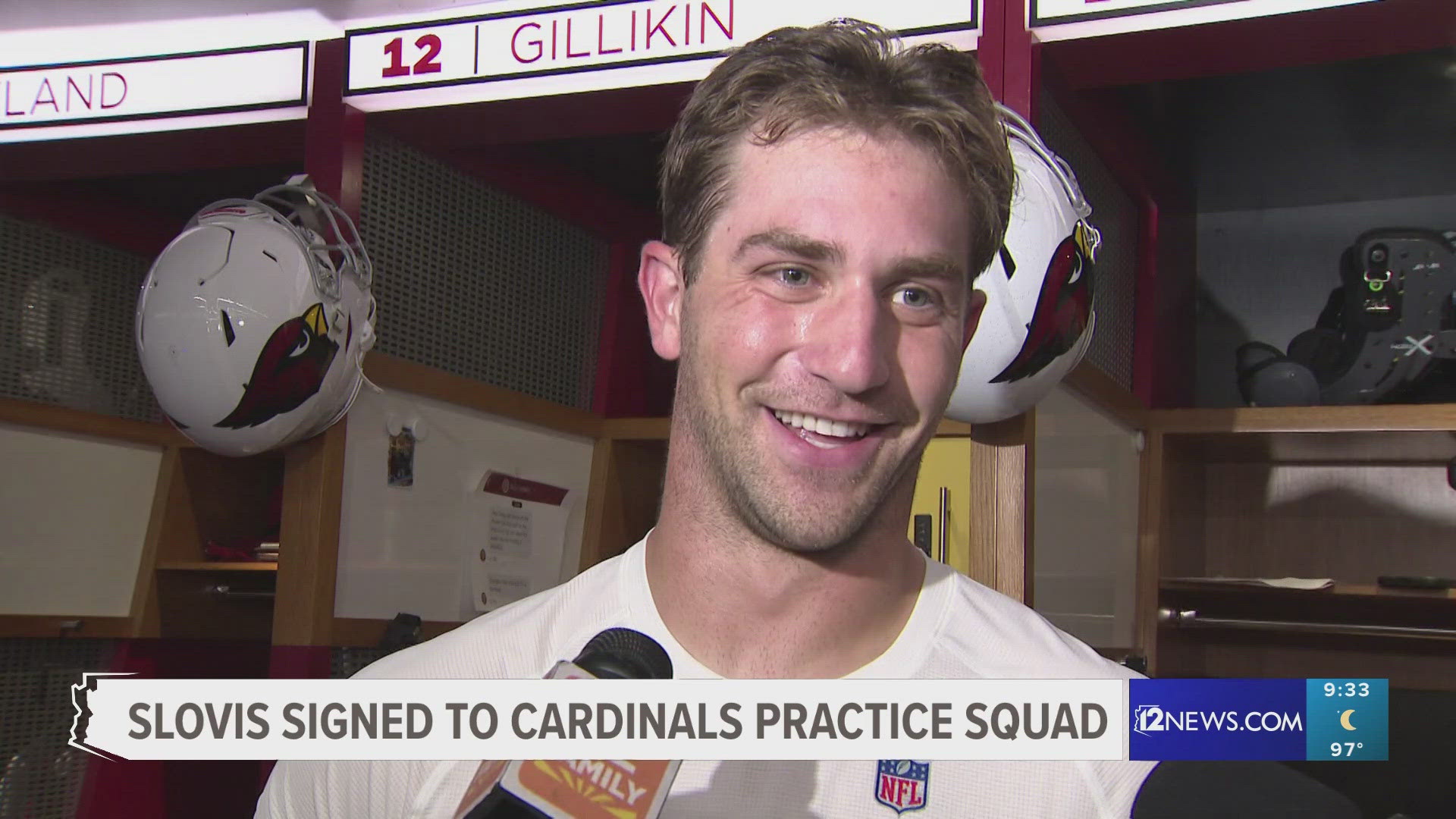 A former Desert Mountain High School quarterback joins his hometown NFL team and offers advice for younger athletes.