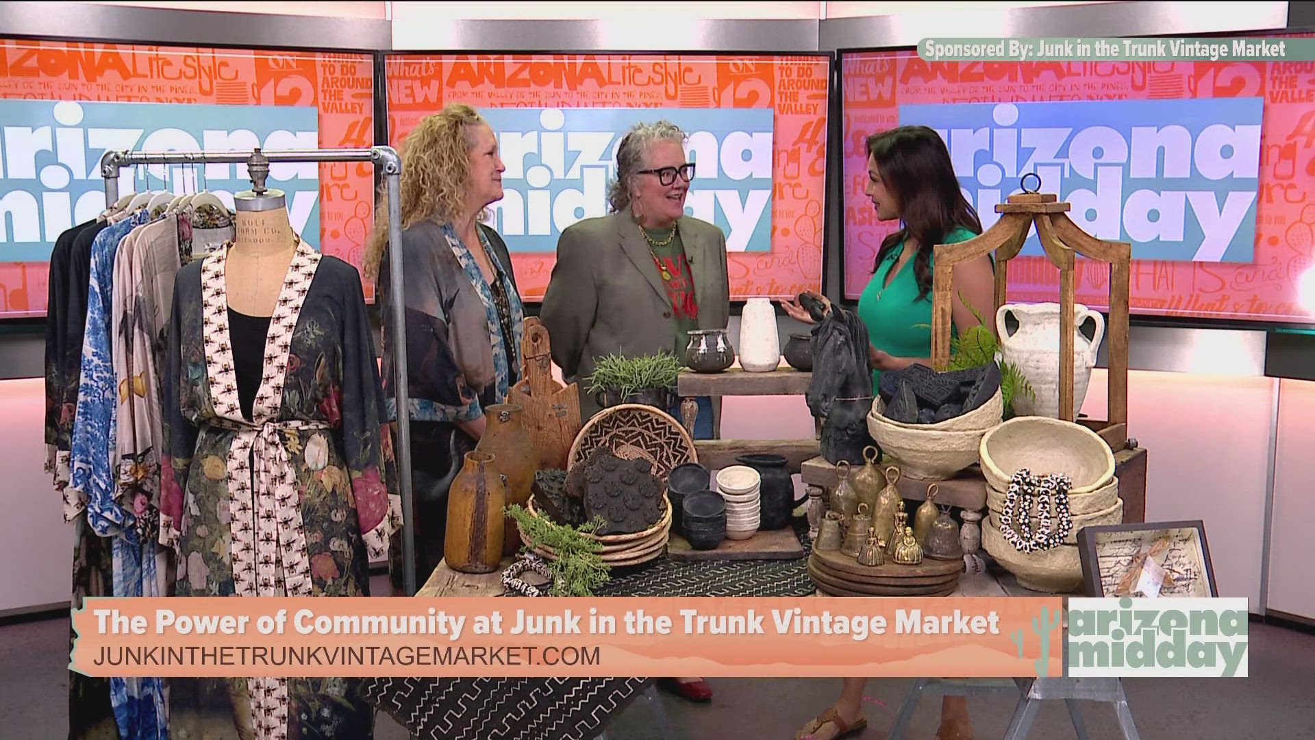 A preview of the Junk in the Trunk Vintage Market featuring 160 vendors of antiques, art, jewelry and more!