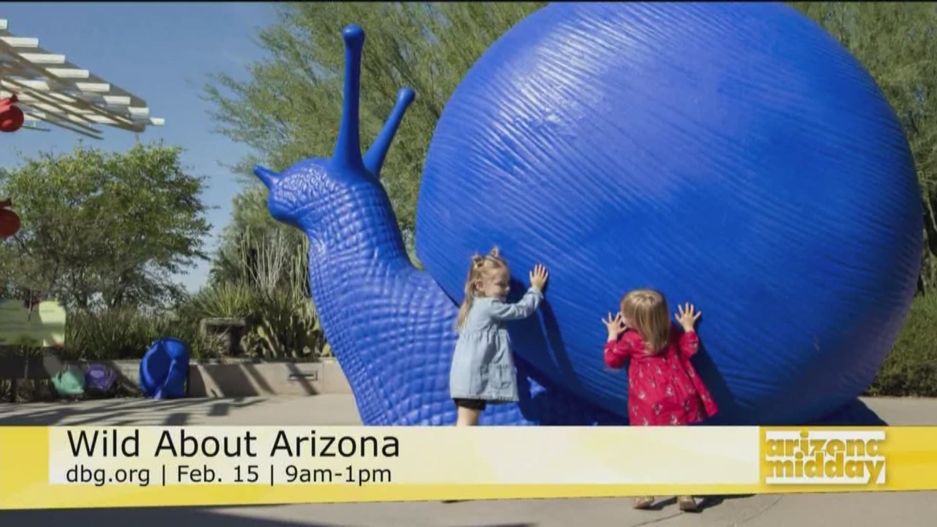 Desert Botanical Garden is hosting a family fun event this weekend to celebrate, 'getting wild' about Arizona!