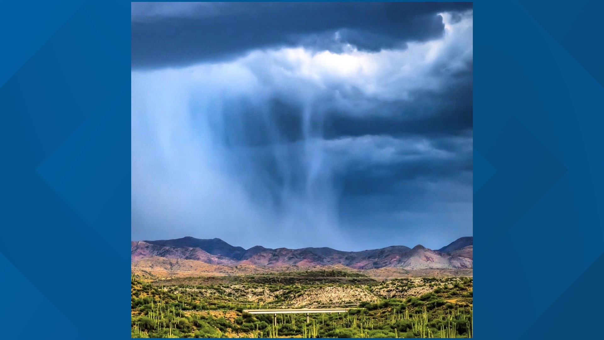 Rain chances continue Wednesday as storms make way across Arizona