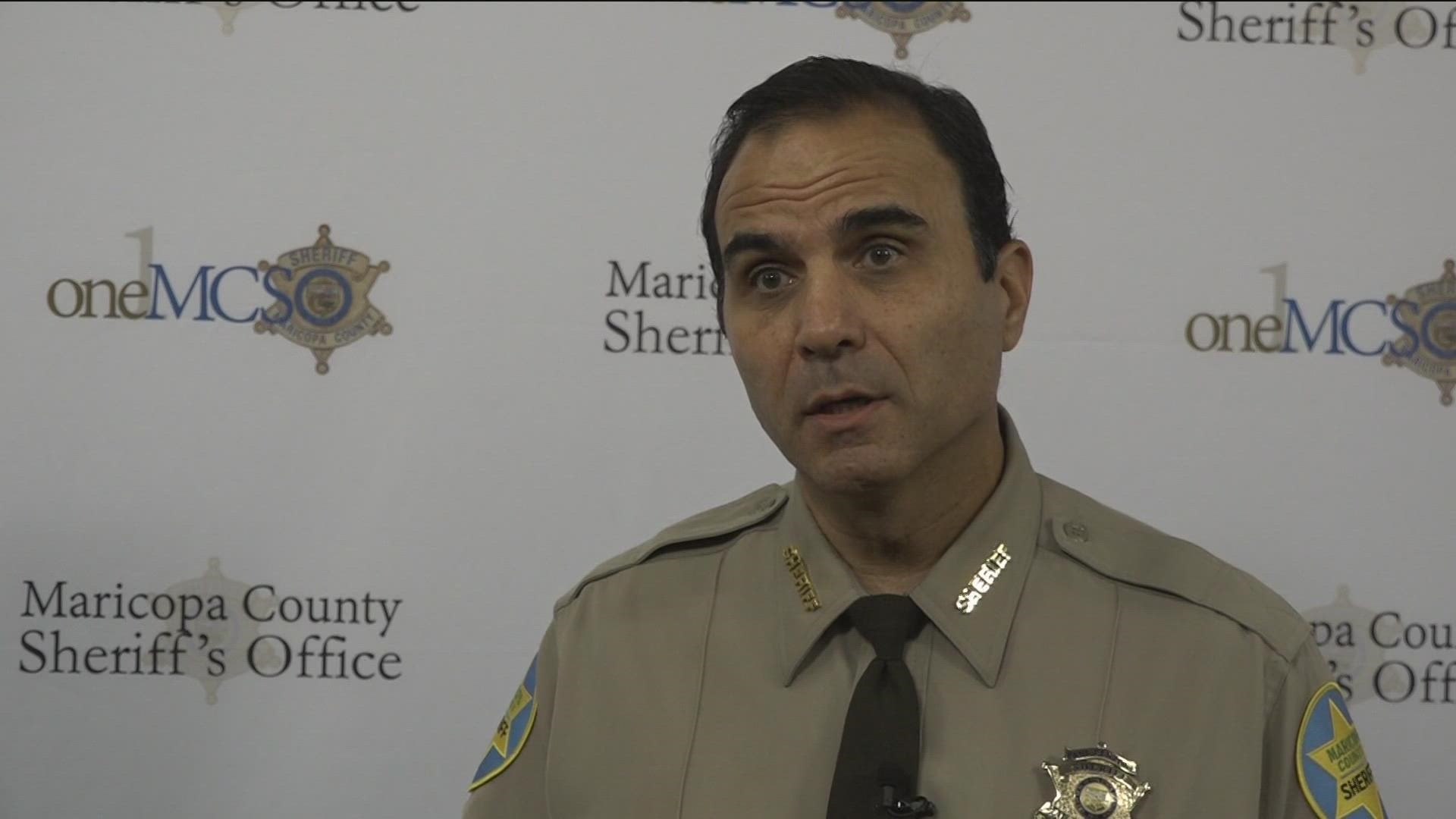 Maricopa County Sheriff Paul Penzone says before the pandemic the agency had 30 vacancies. Now they are north of 400.