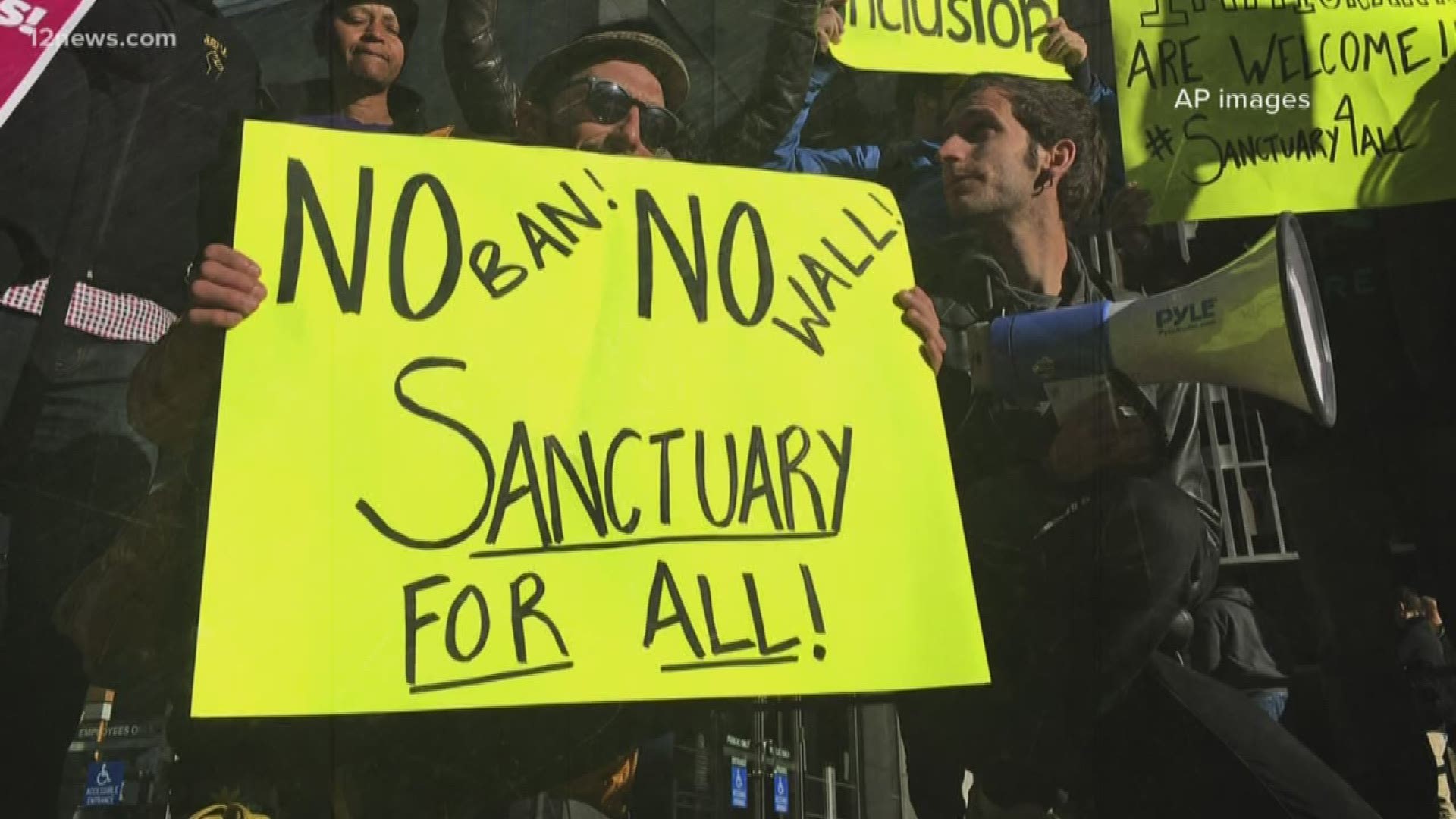 Arizona law already bans sanctuary cities. Governor Doug Ducey wants to put the ban into the Arizona state constitution and he wants you to vote on it.