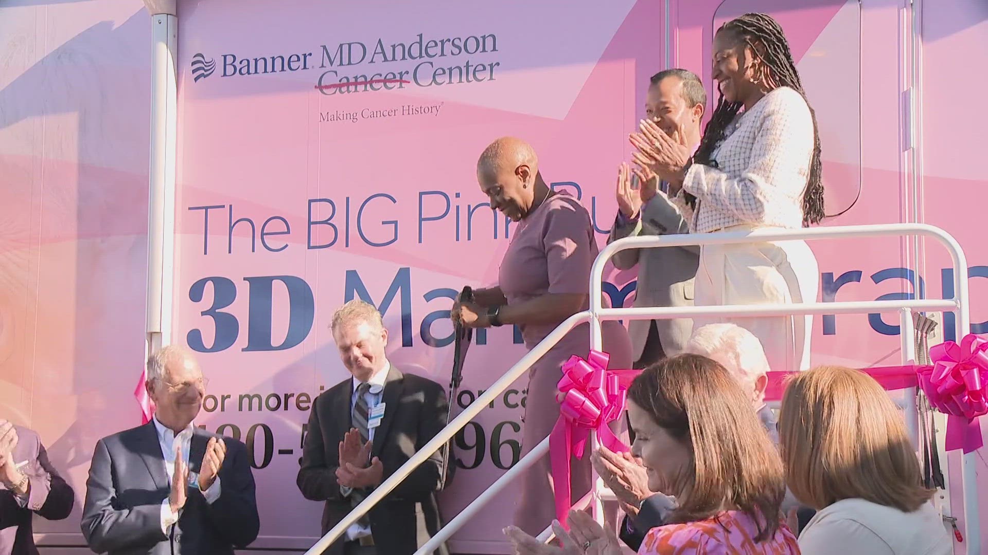 The mobile mammogram screening unit will offer free 3D screenings to thousands.