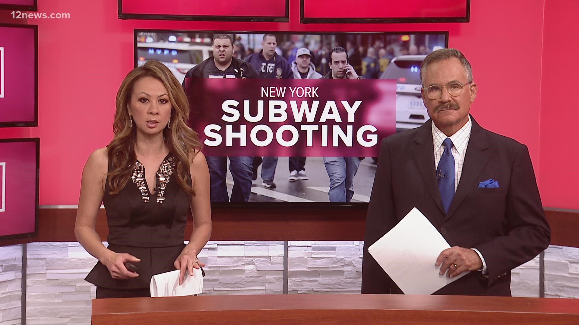 A gunman opened fire on a packed New York City subway, Arizona's windy week continues and more headlines on April 12.