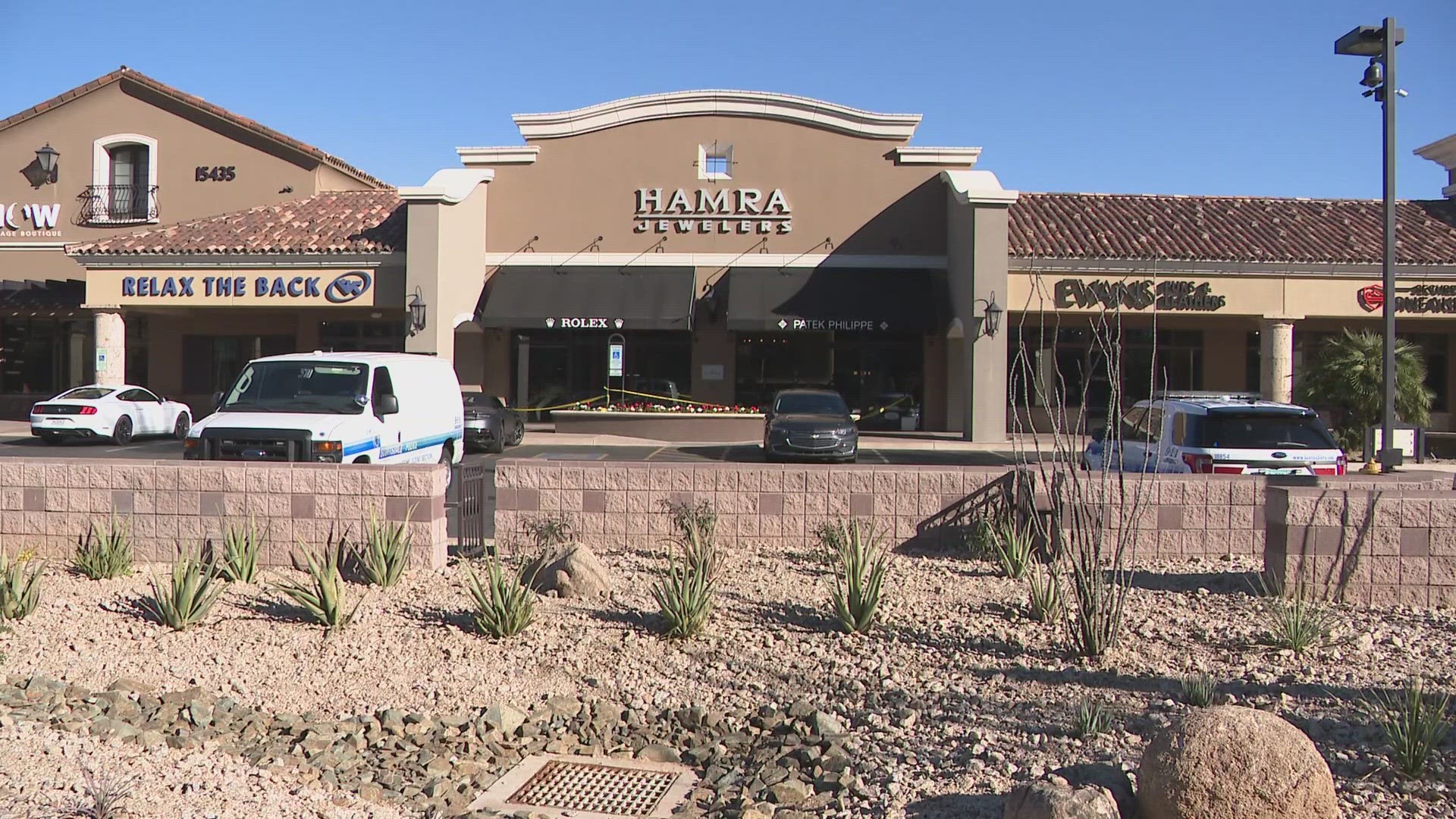 An attempted robbery was thwarted Wednesday in Scottsdale after the store owner and security guard armed themselves, police say.