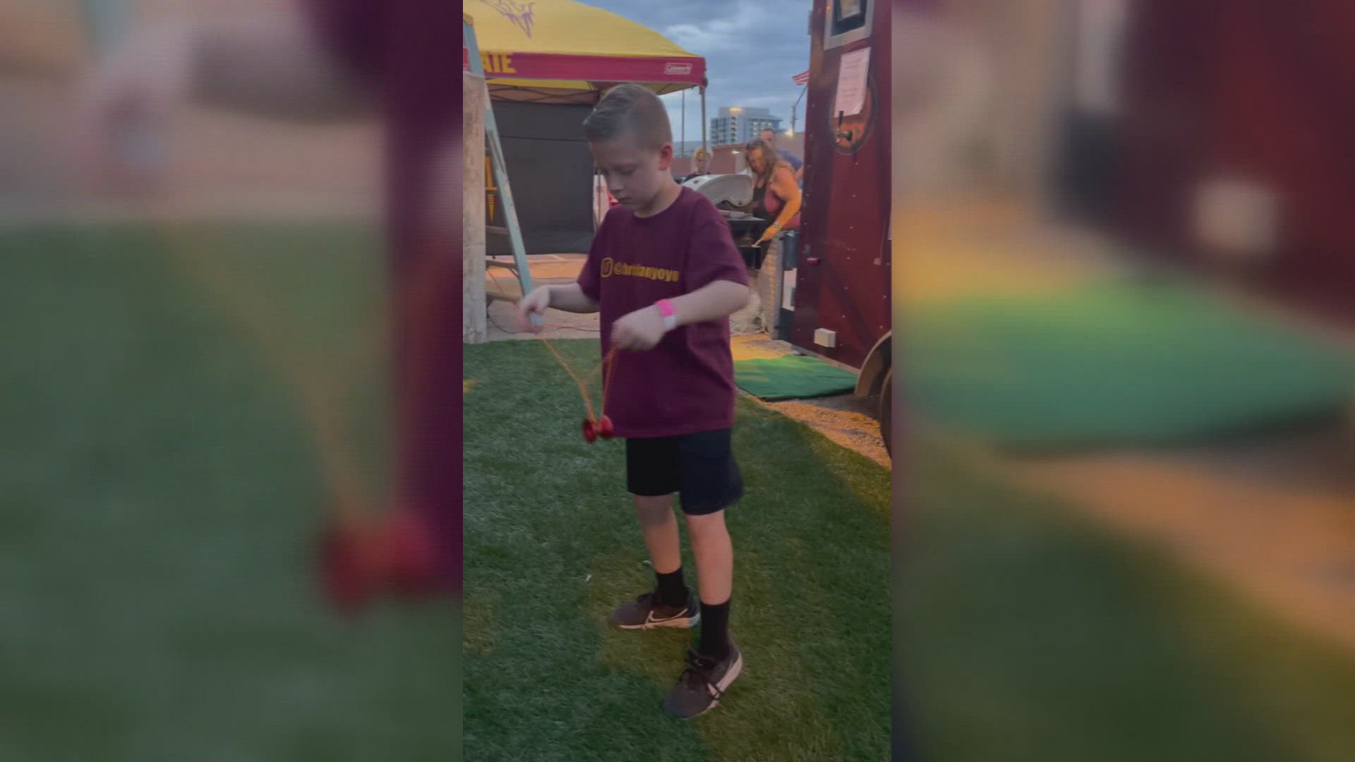 The 9-year-old went viral during ASU’s week 1 win over Wyoming. His skills were showcased on national TV, then on the jumbotron.