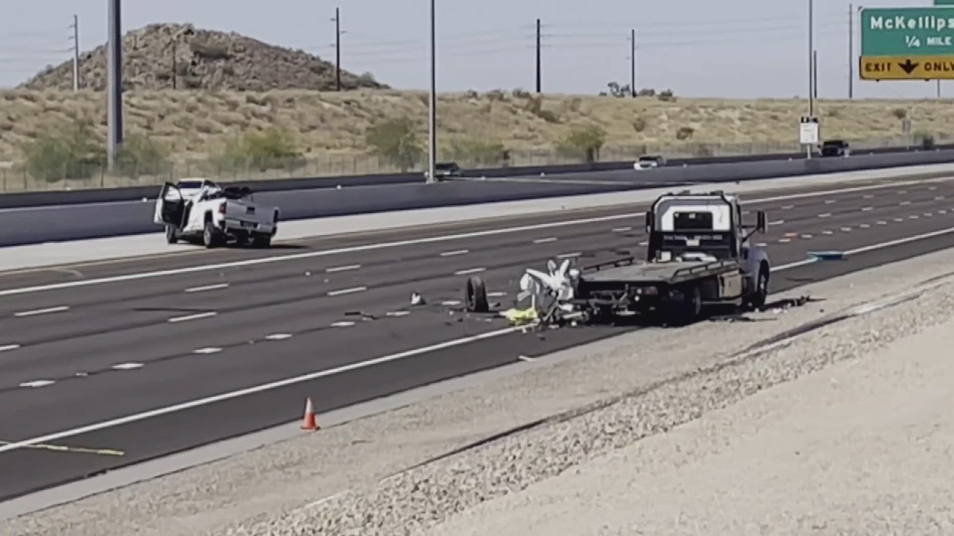 A 9-year-old and an 11-year-old died in the crash on the Loop 202, DPS said.