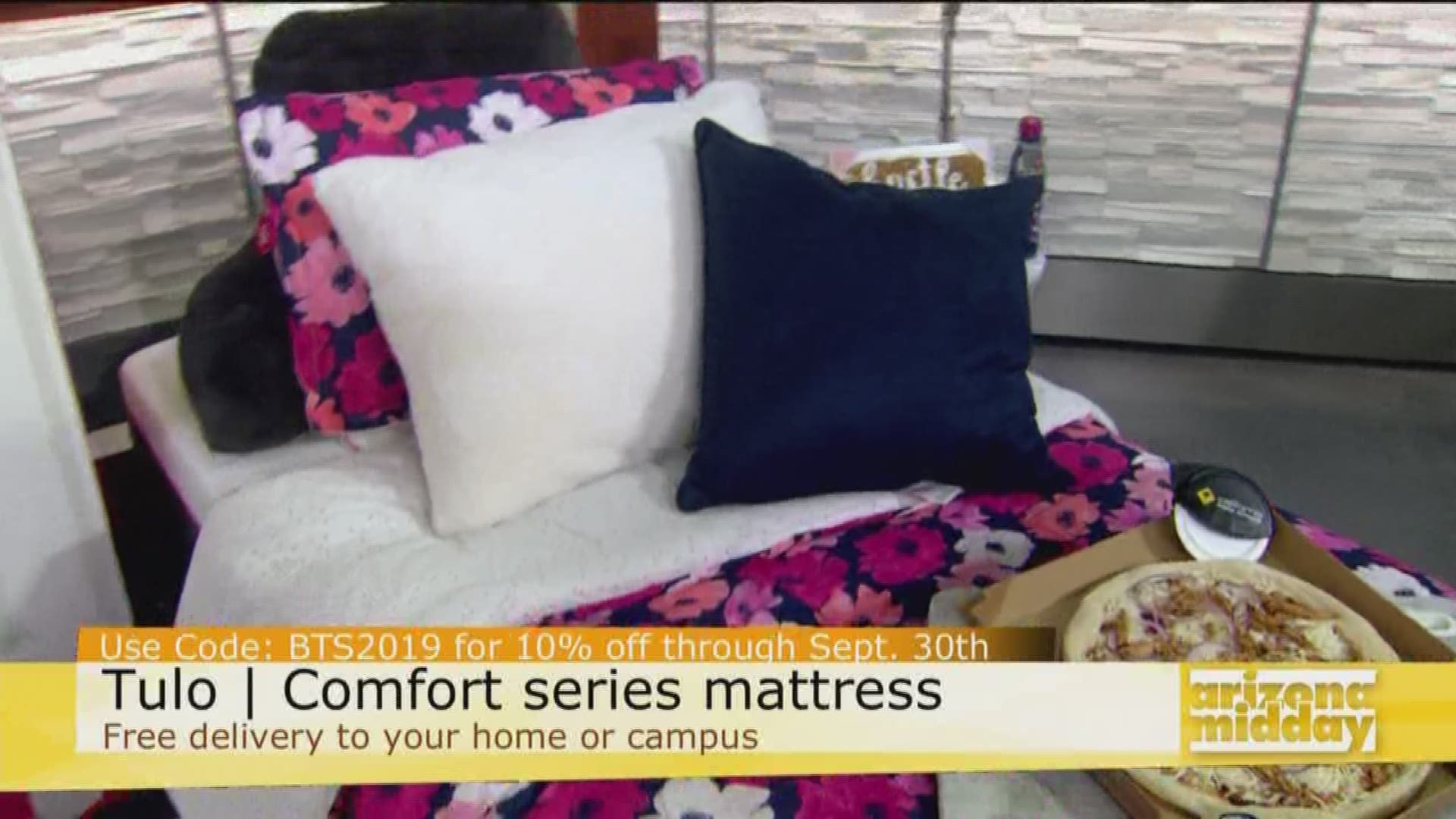 Lifestyle Expert Alison Deyette shows us everything to make your student feel right at home in their dorm from mattress to decor and even some delicious eats!