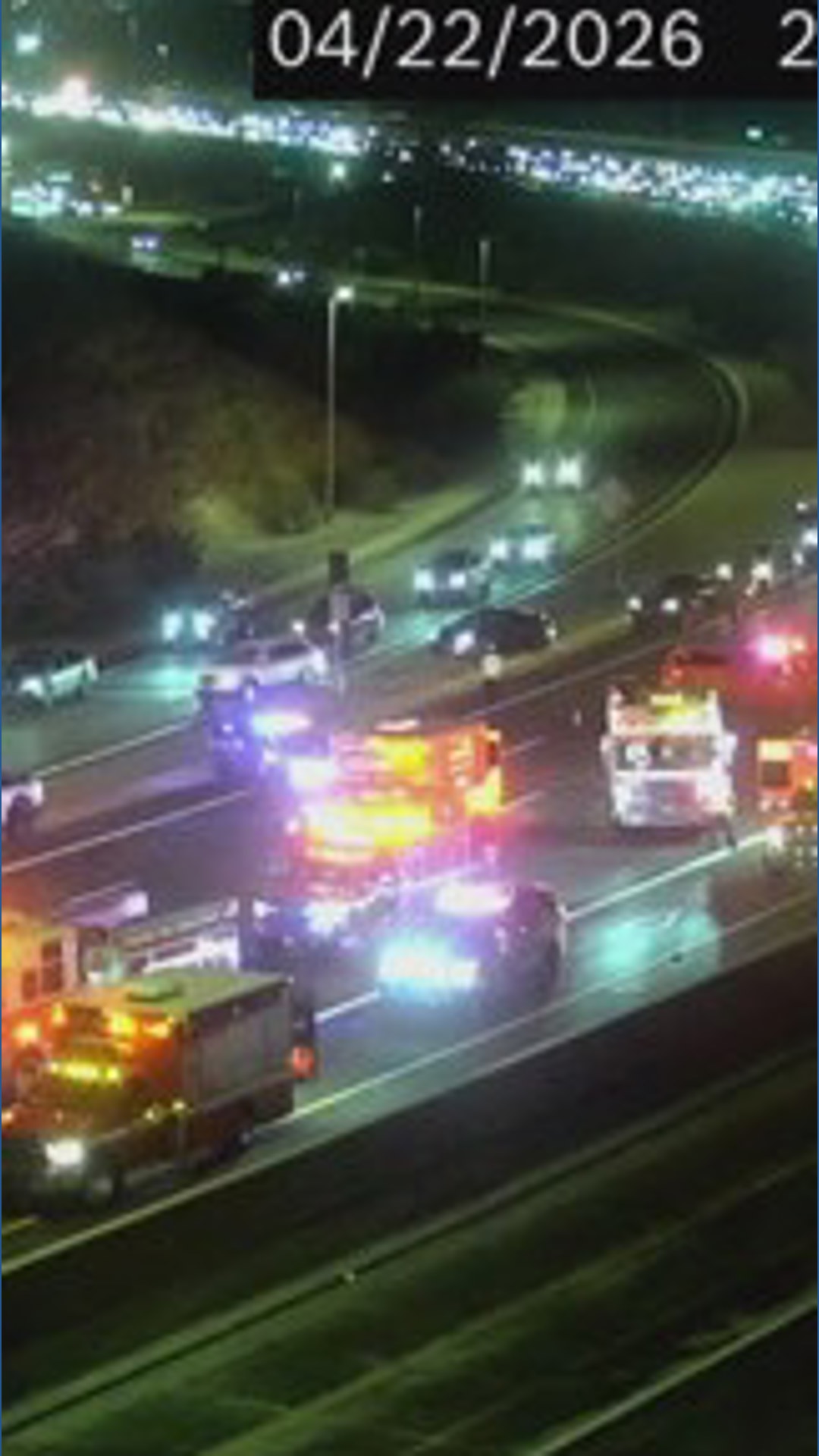 Rollover crash shuts down lanes on SR-51 | 12news.com