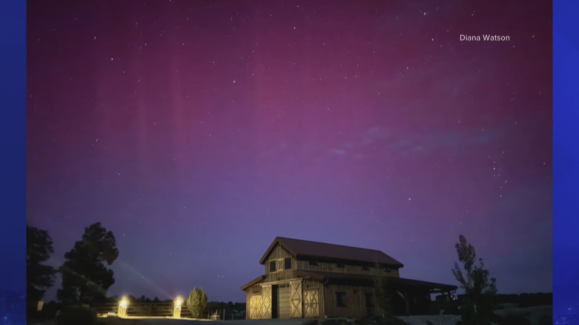 The northern lights made another appearance in Arizona Thursday night.