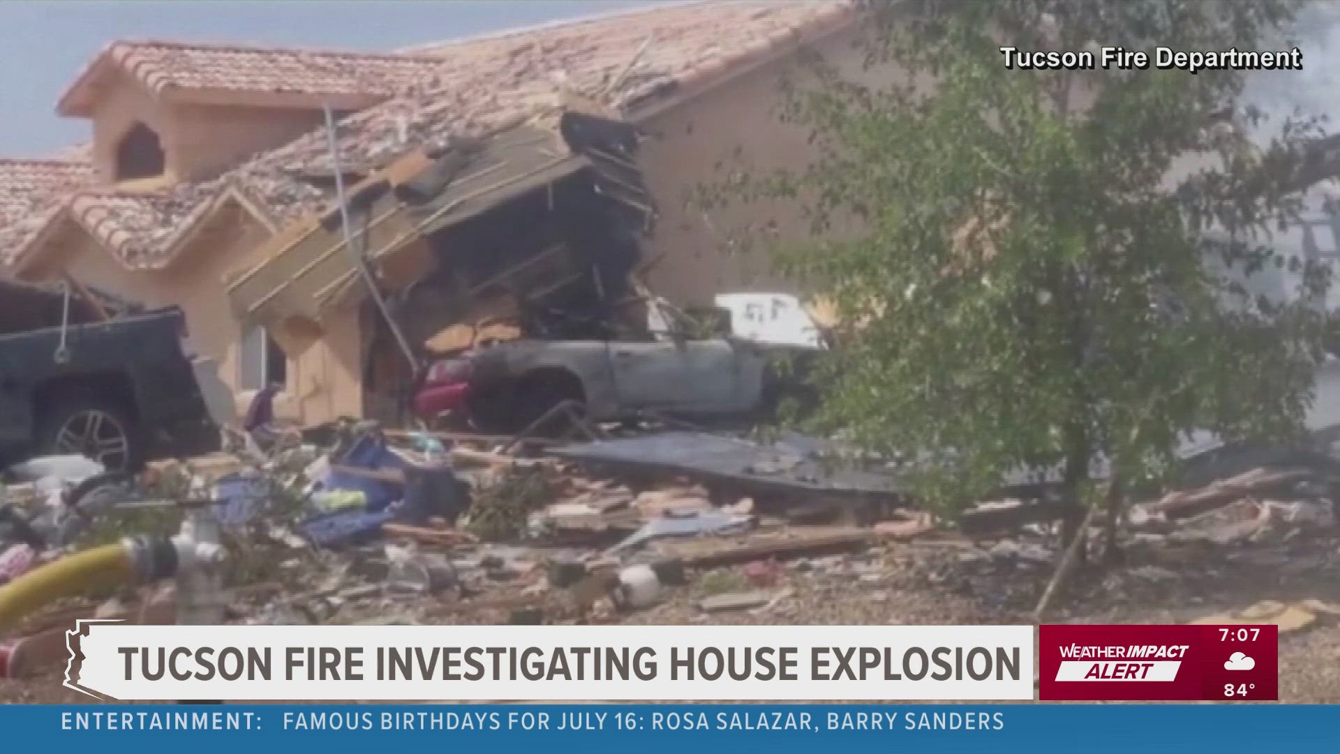 Thankfully, no one was hurt, but six people were displaced, Tucson fire officials said.
