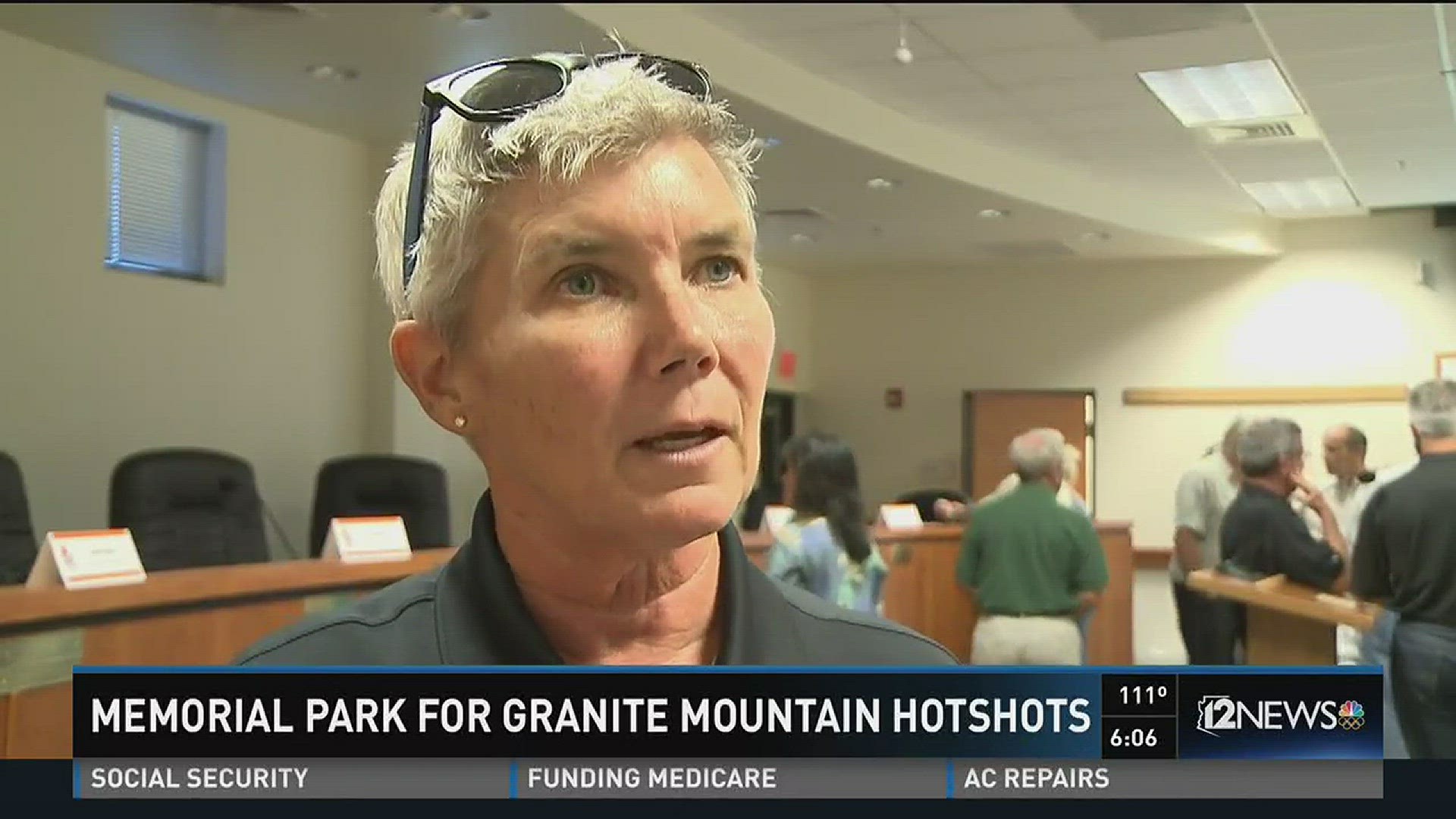 The park put together for the late granite mountain hotshots is nearing completion.