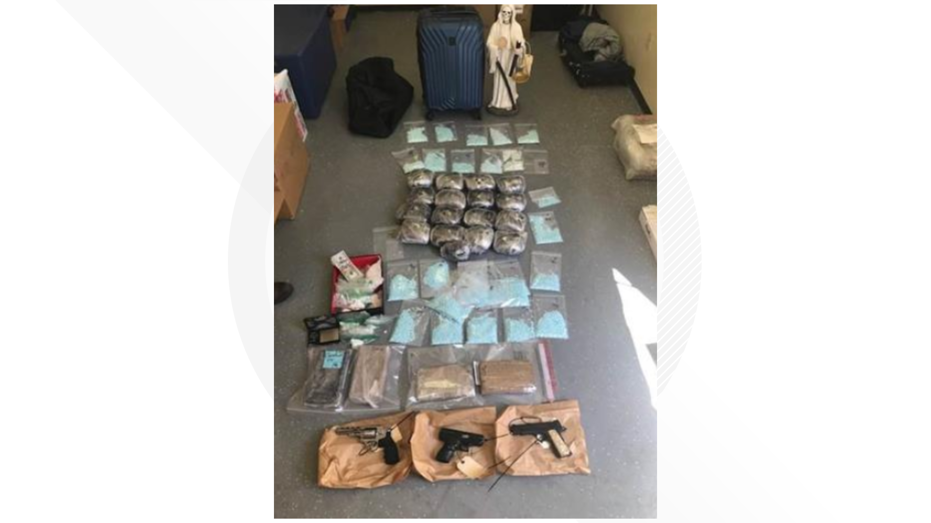 Glendale drug bust results in 5 people taken into custody