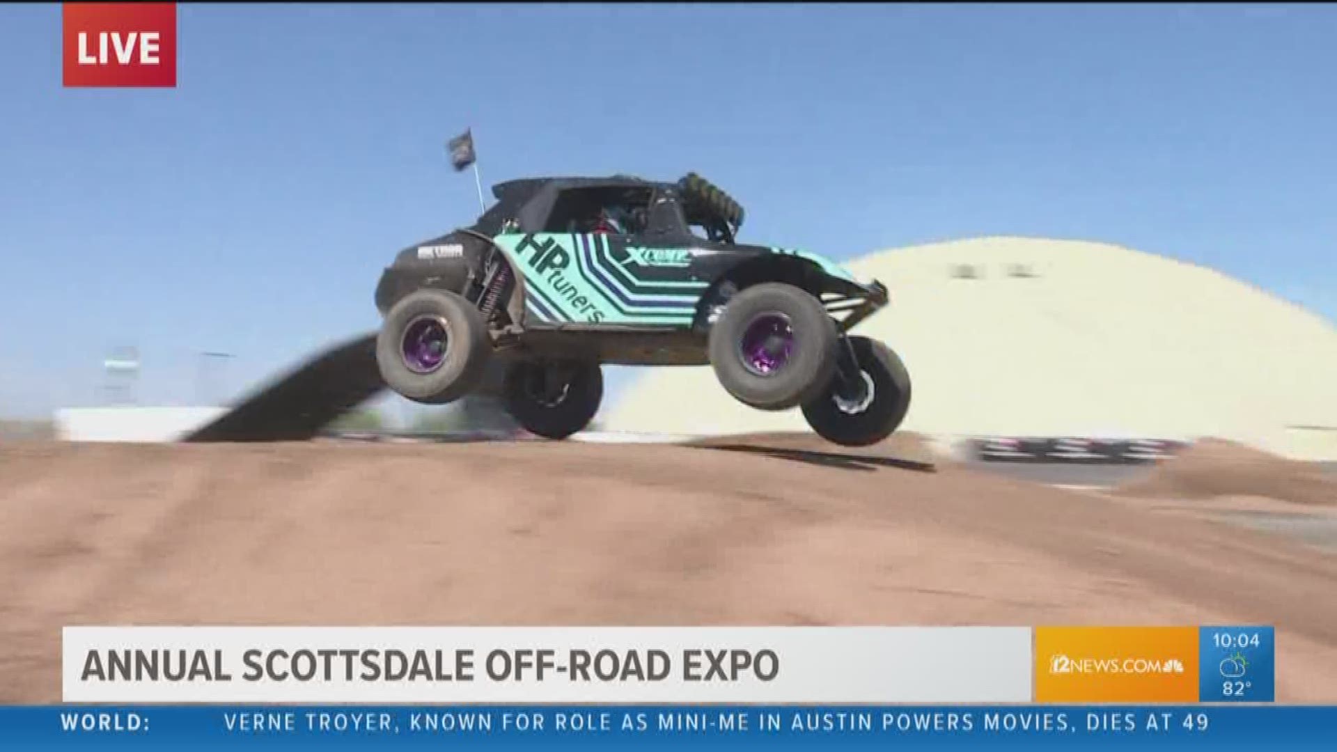 The Annual Scottsdale Off-road Expo is here and Monica Garcia had to experience it.