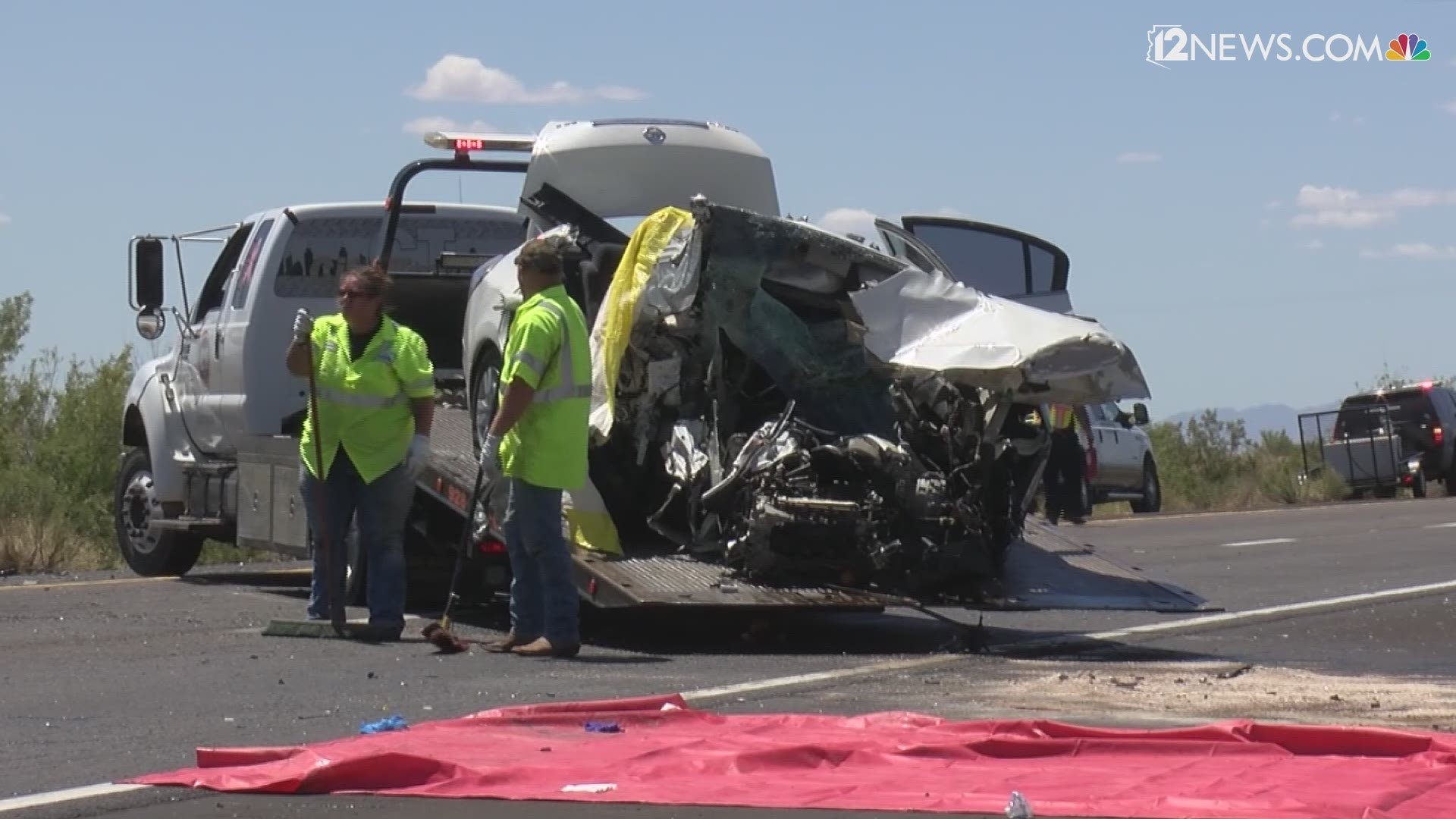 The Arizona Department of Public Safety says five people died in a wrong-way crash on Interstate 40 near Kingman Friday morning. According to DPS, the wrong-way driver was reported just after 9 a.m. on Friday traveling eastbound in the westbound lanes of I-40.