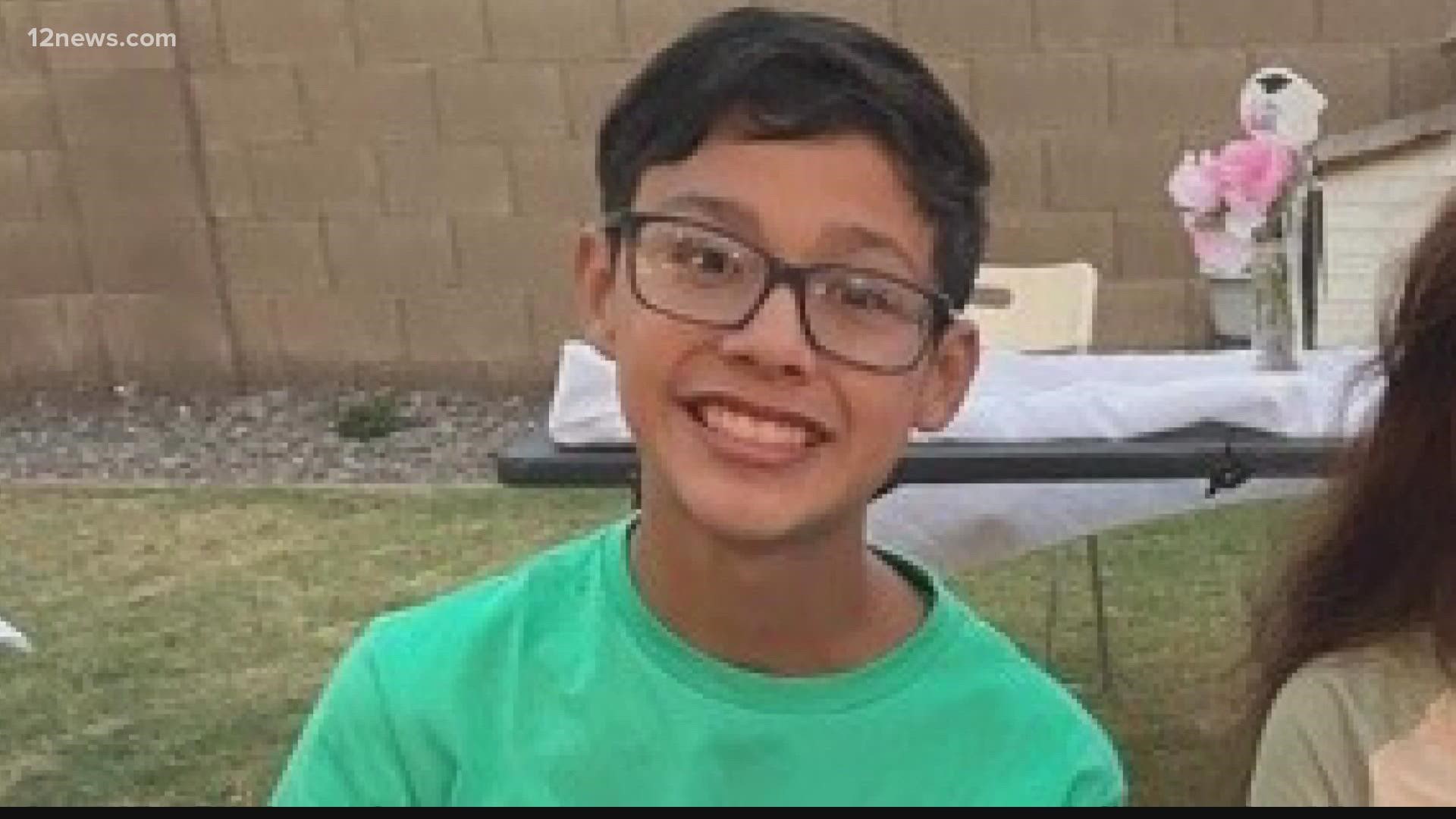 Chris Lucero is not your typical 14-year-old. He loves reading and Harry Potter. He was hit by a car walking to school on Tuesday. He is still in critical condition.