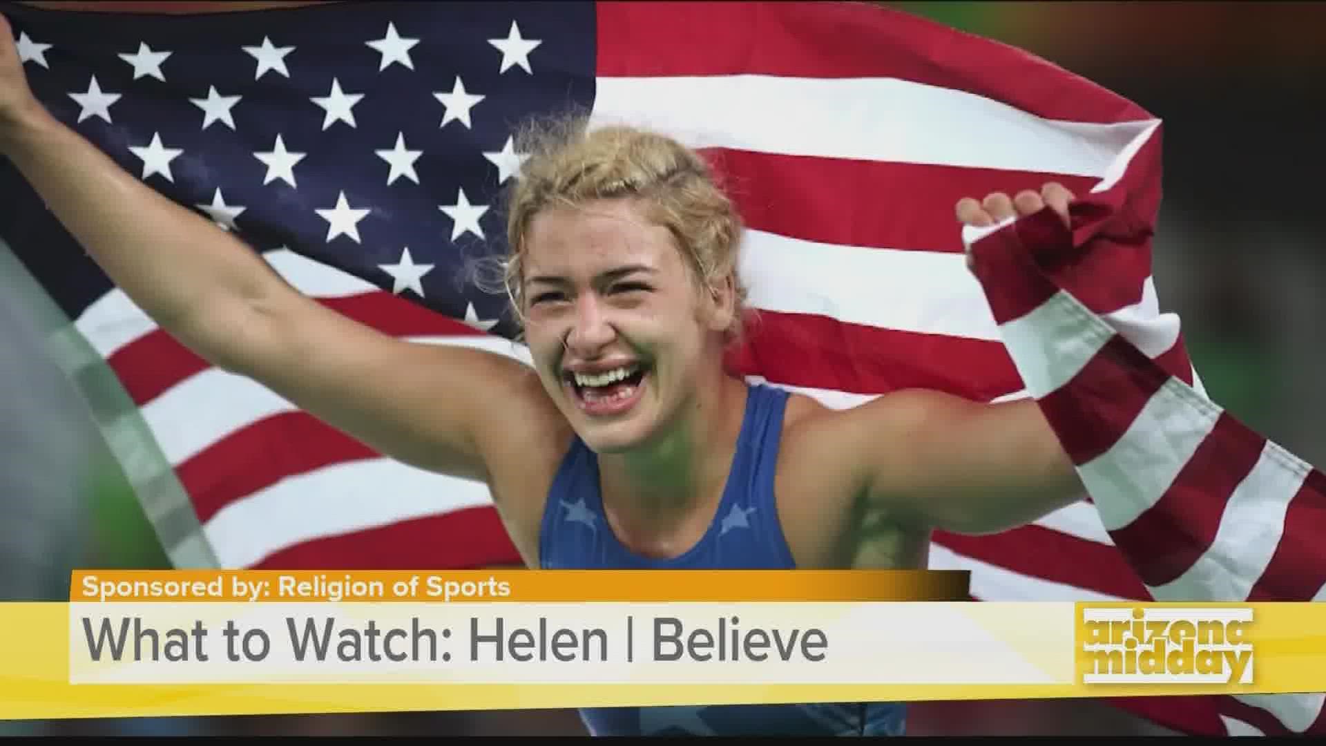 "Helen | Believe" follows Helen Maroulis journey on following a brain injury and her fight back to compete.
