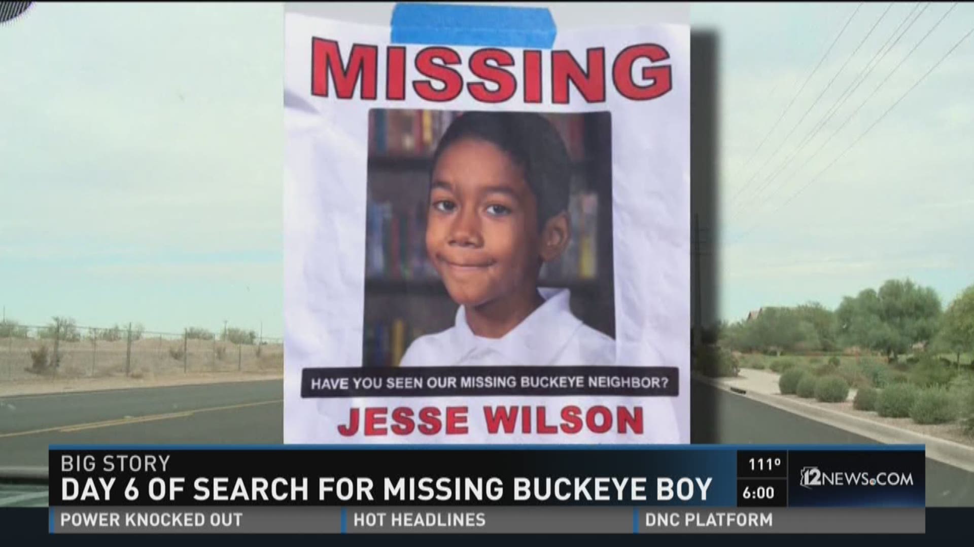 Day six of search for missing Buckeye boy