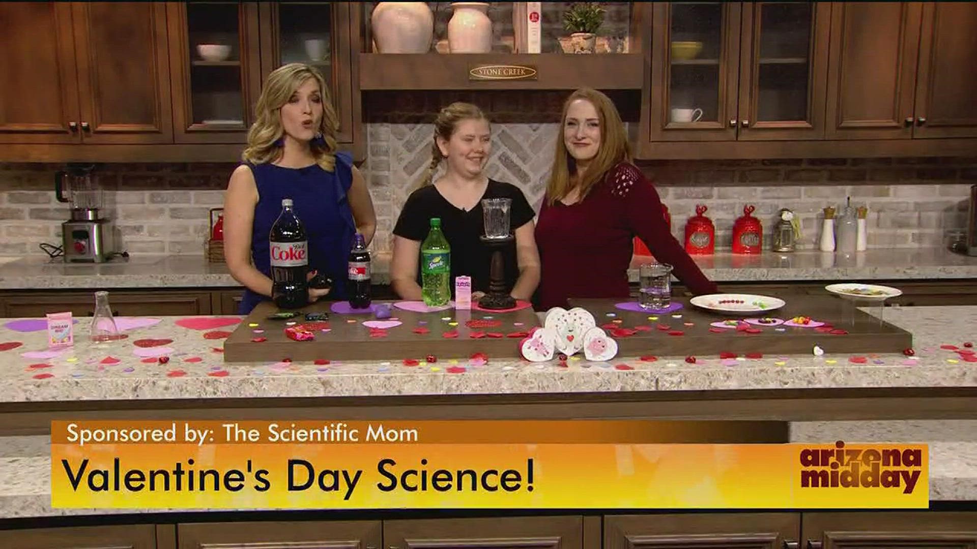 The Scientific Mom experiments with Valentine's Day Candies