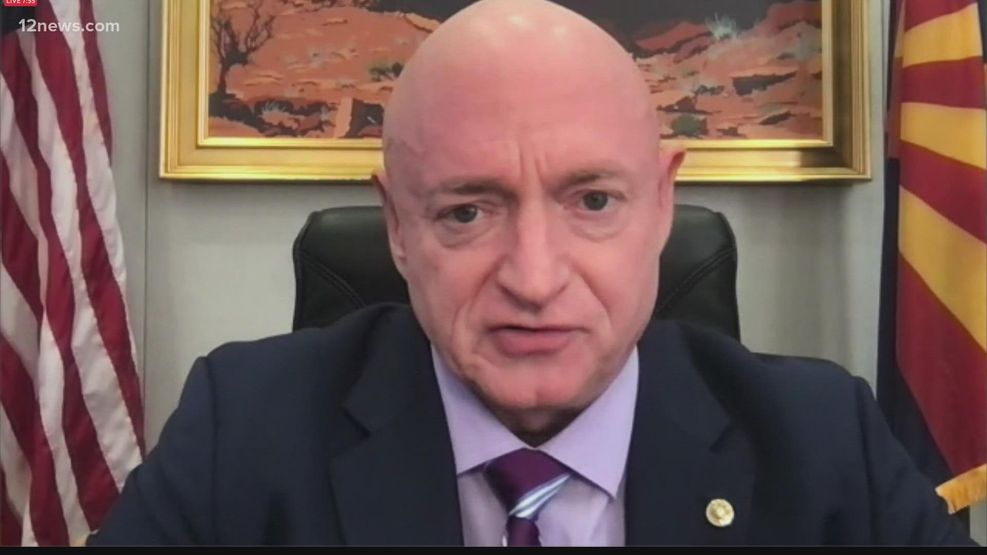 Senator Mark Kelly signed a deal that would lower prescription drug prices for older Americans. The deal would allow the government to negotiate prices.