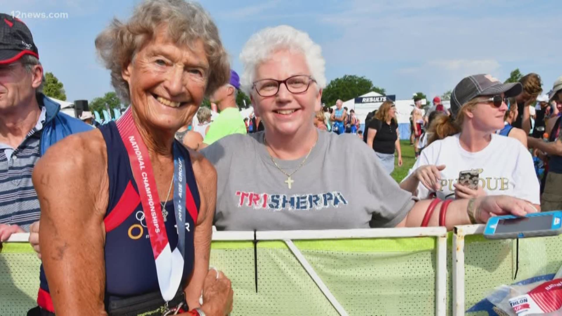 Sister Madonna Buder is an 89-year-old who has completed her 390th triathlon, and she just so happens to be a nun. The sister has been running since 1978 when she was just 48 years old.