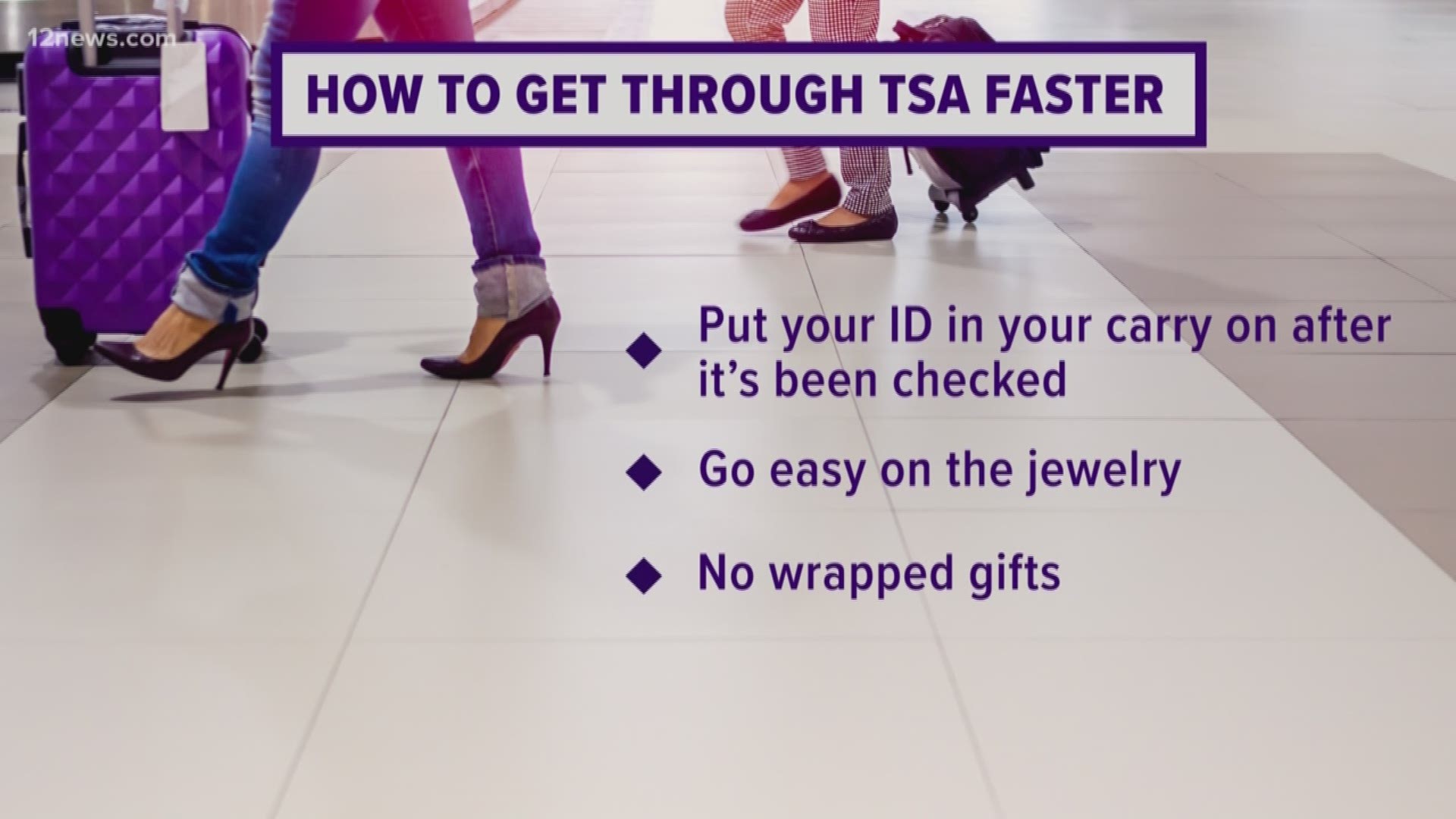 A lot of people are traveling for Memorial Day weekend. We give you tips on how to get through TSA security checkpoints more quickly to get to your destination faster.