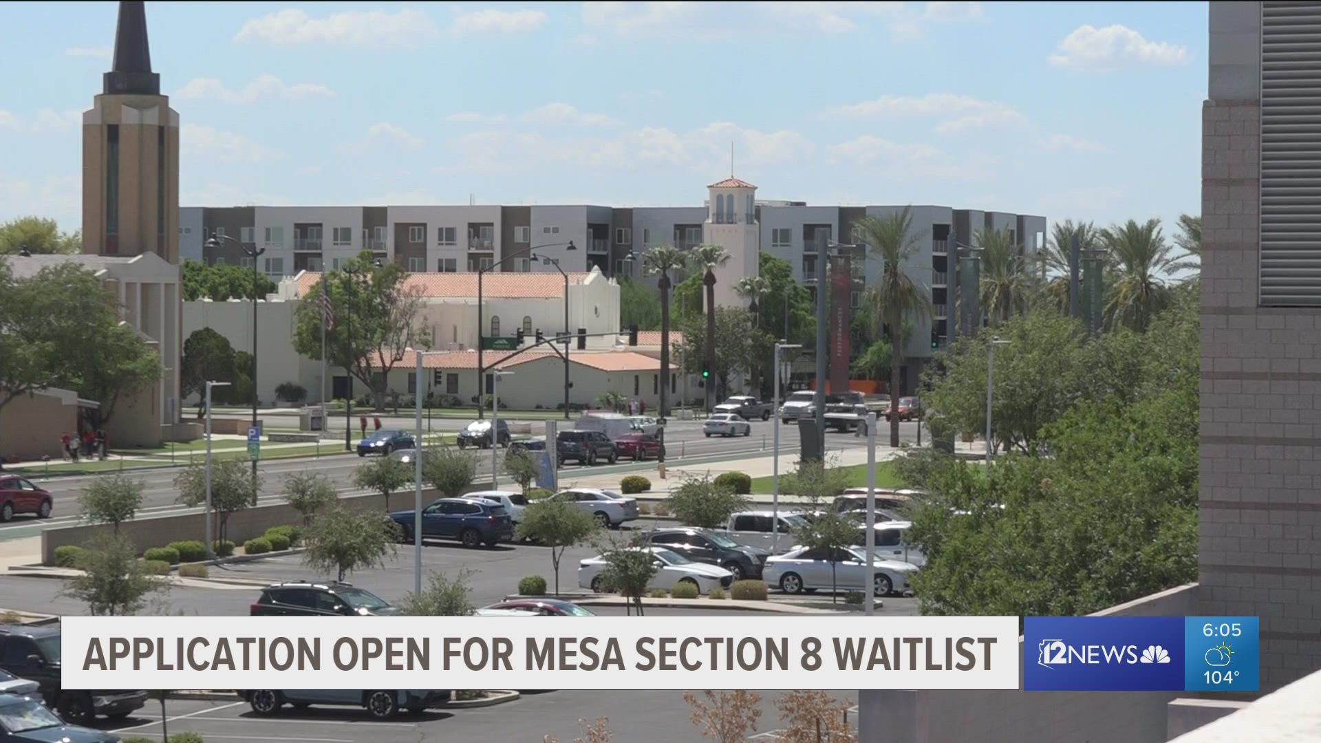 For the first time since 2016, Mesa has begun accepting applications for its Section 8 voucher waitlist. The city's already gotten more applicants than anticipated.