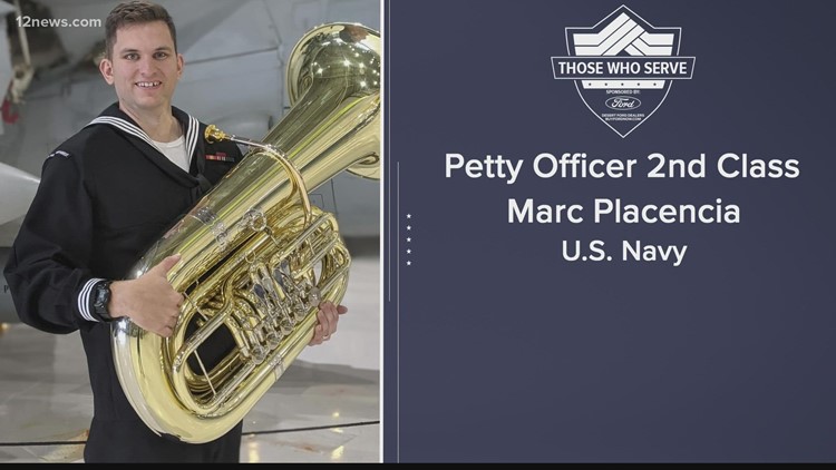 Those Who Serve: Petty Officer 2nd Class Marc Placencia