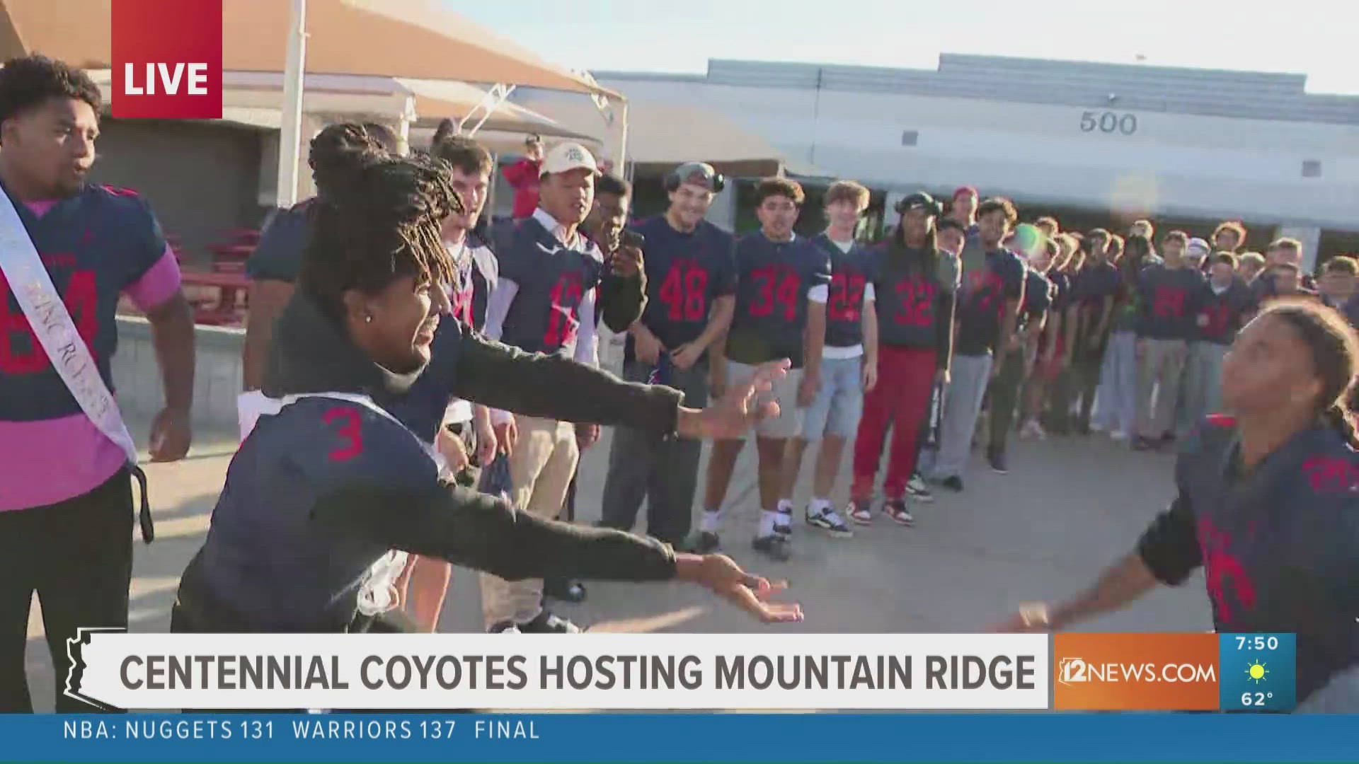 The Centennial Coyotes brought the energy and the moves to Friday Morning Fever as they prepare for their homecoming game against Mountain Ridge!