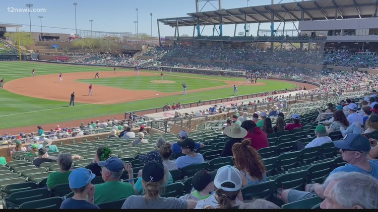 Baseball is back and fans are ecstatic! Here's a look at day 1 of spring training