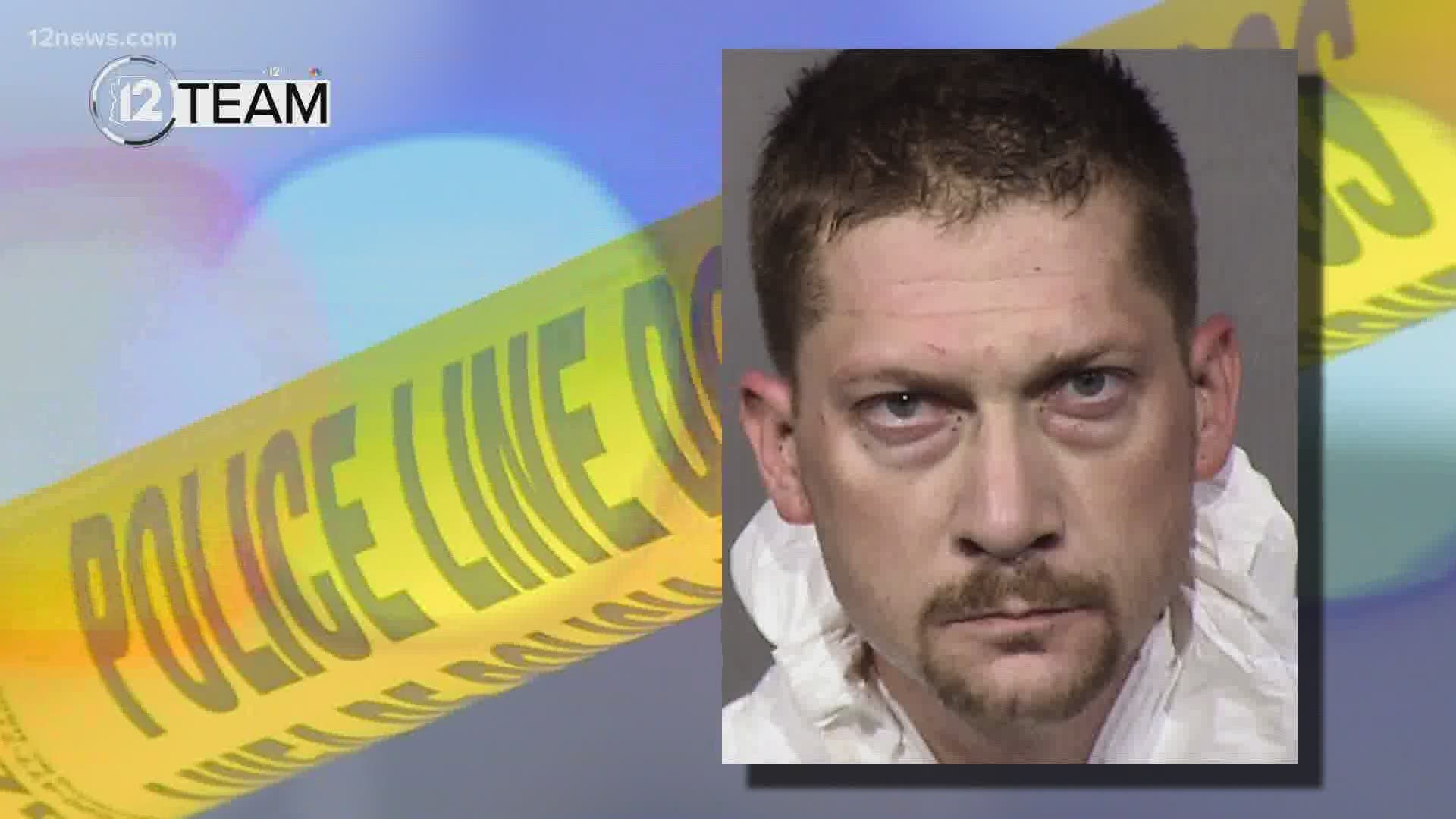 Shawn Dillman is accused of stealing a car at a Phoenix Circle K gas station a few weeks ago.