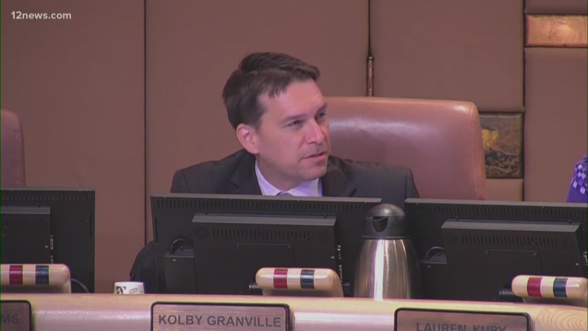 Granville was fired as a history teacher in December 2017 from Tempe Preparatory Academy after allegations of providing alcohol to minors and unwanted sexual advanced toward women.