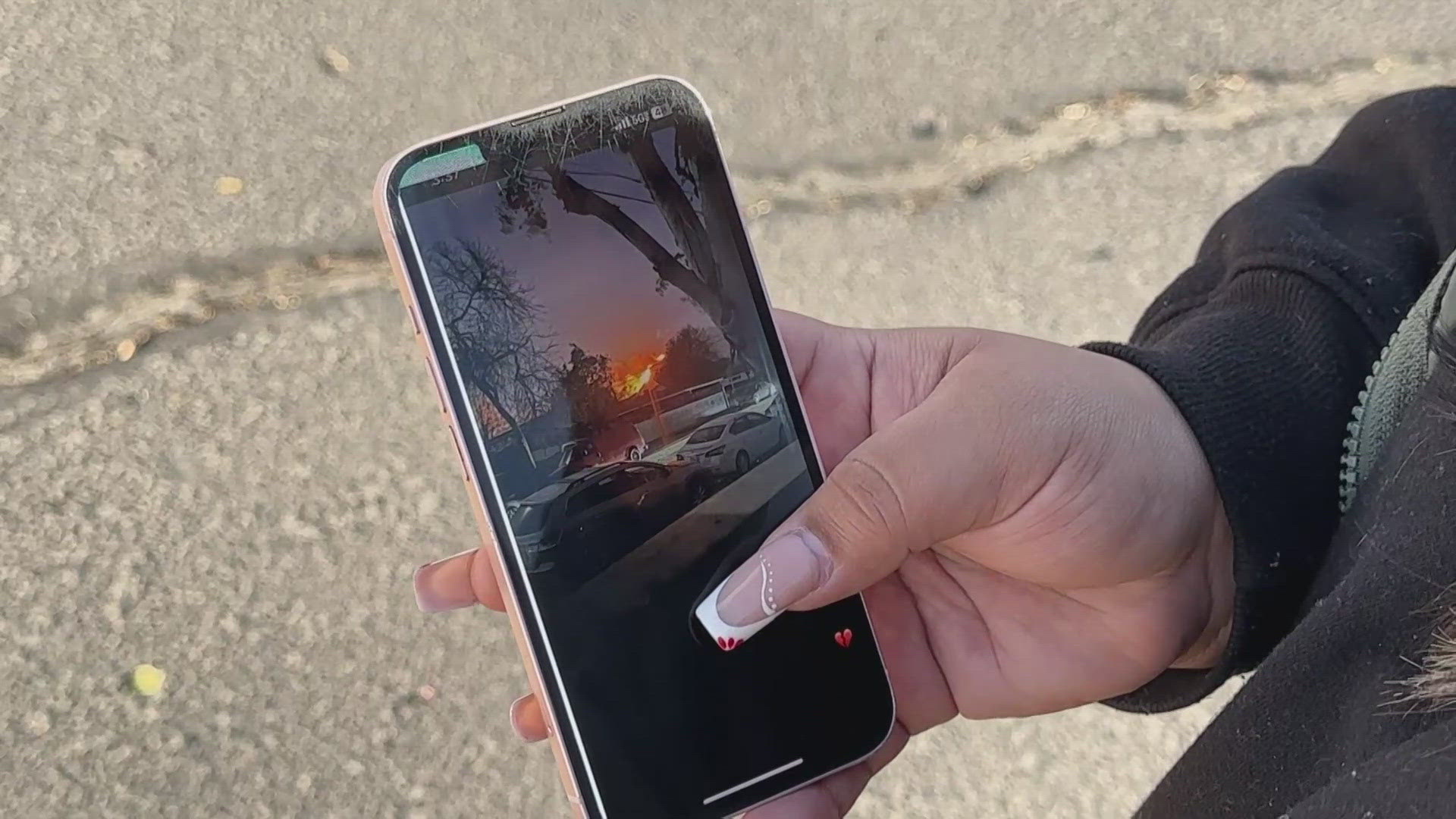 Valley woman originally from California watches hometown burn 