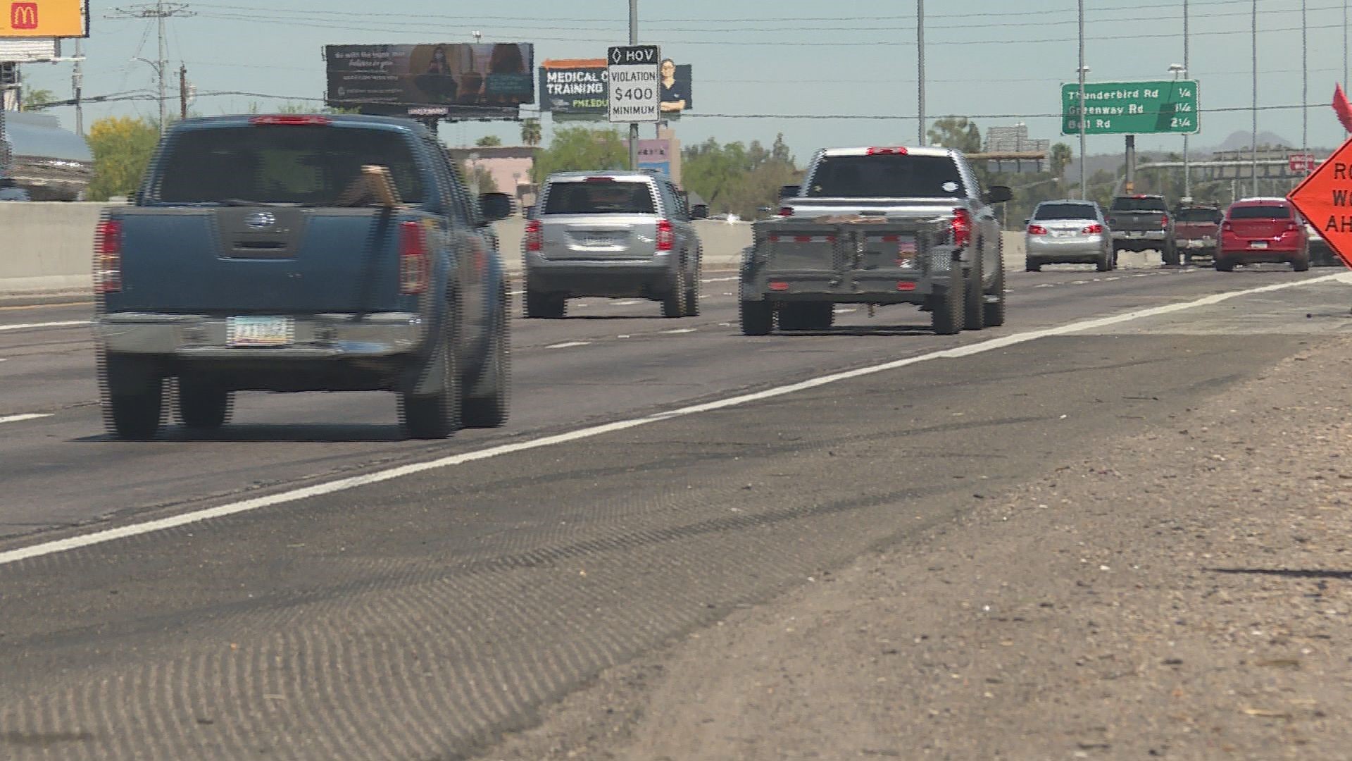 The I-17 and the I-10 here in the Valley have seen better days. ADOT is planning to resurface both highways. No exact date has been set for the I-17 construction.