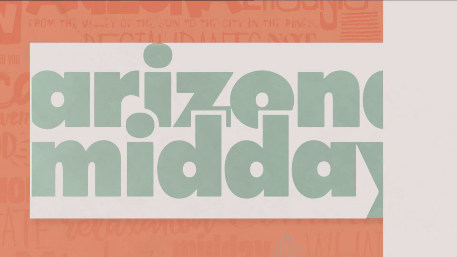 Here's the B block for the July 14, 2025 airing of Arizona Midday.